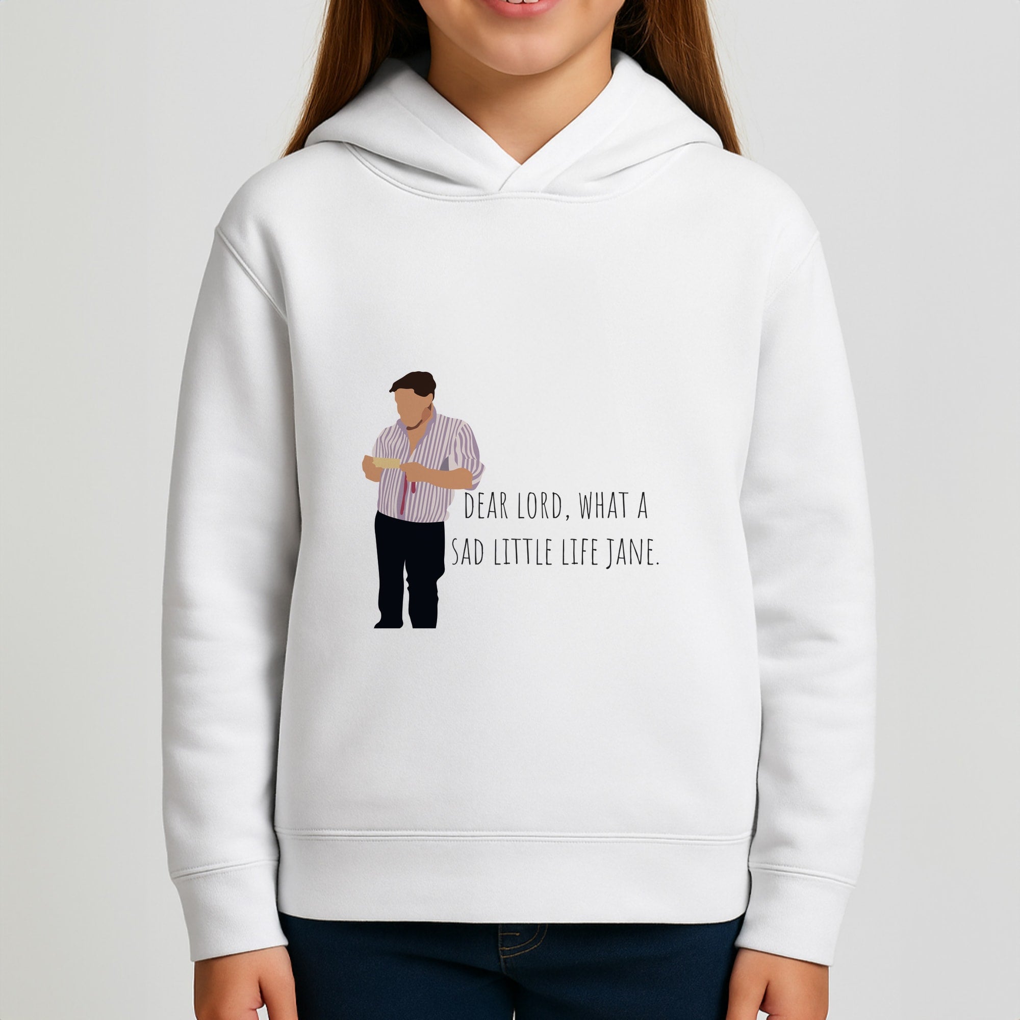 Sad Little Life Jane - British Pop Culture Girls Hoodie