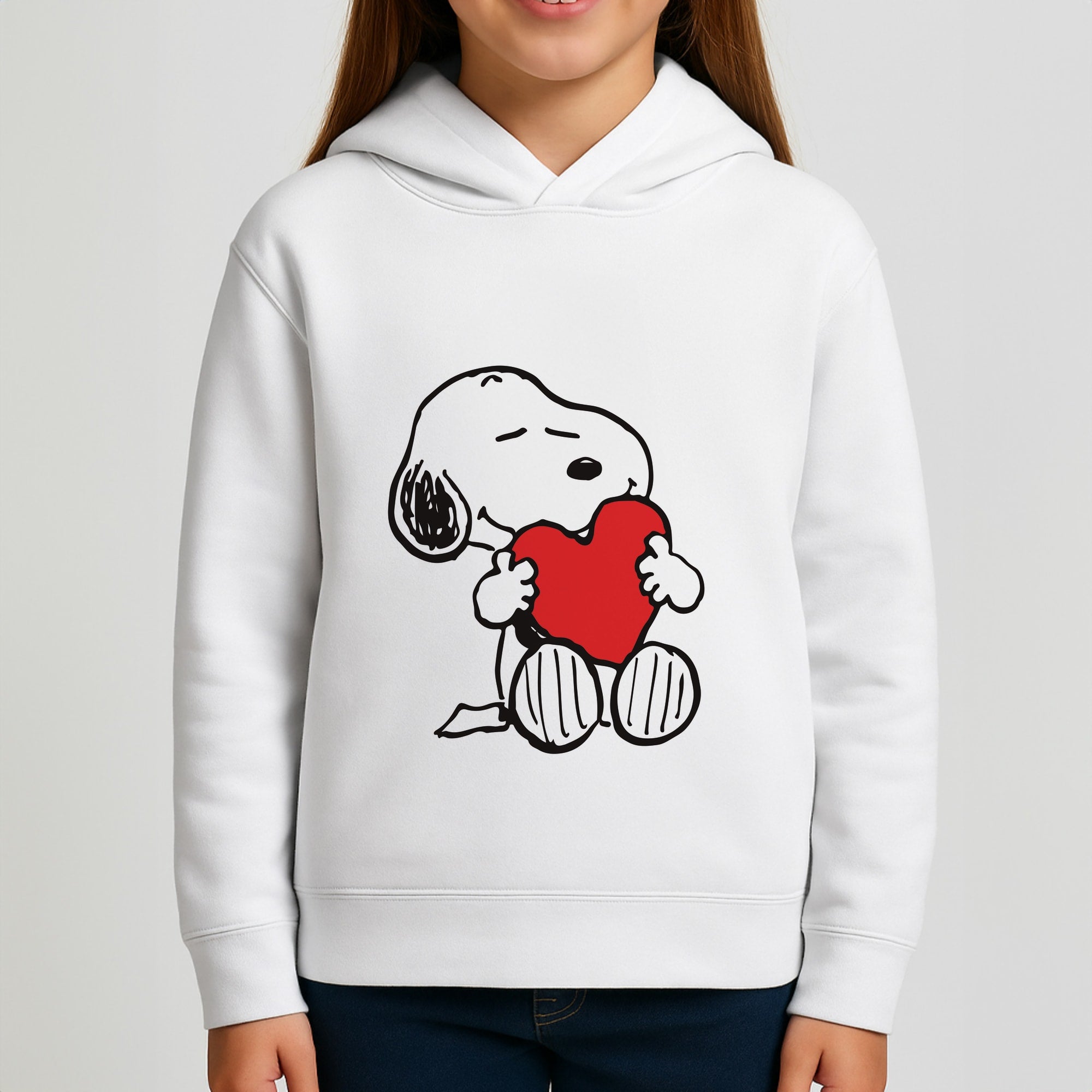 Snoopy - Valentine's Day Girls Hoodie