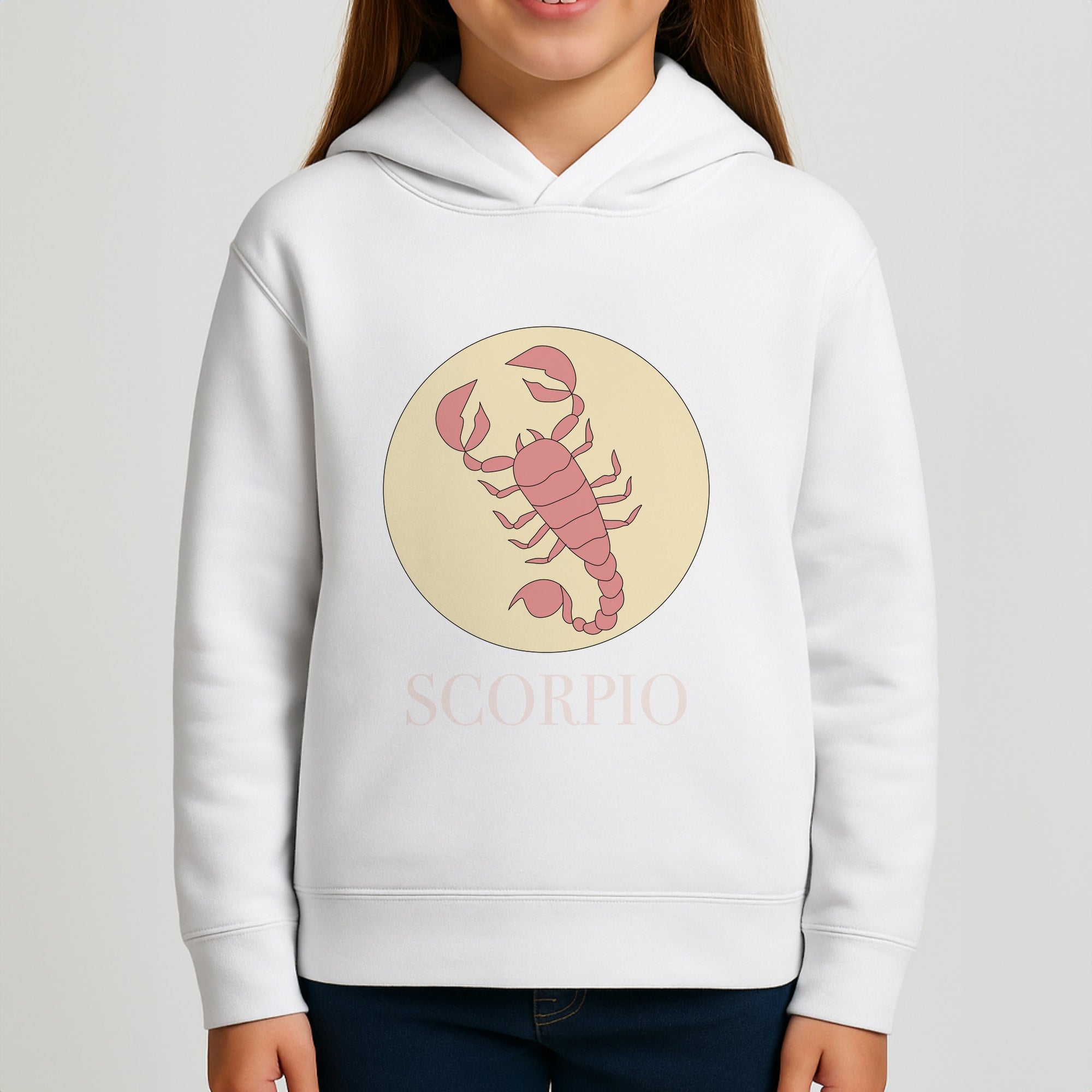 Scorpio - Tarot Cards Girls Hoodie