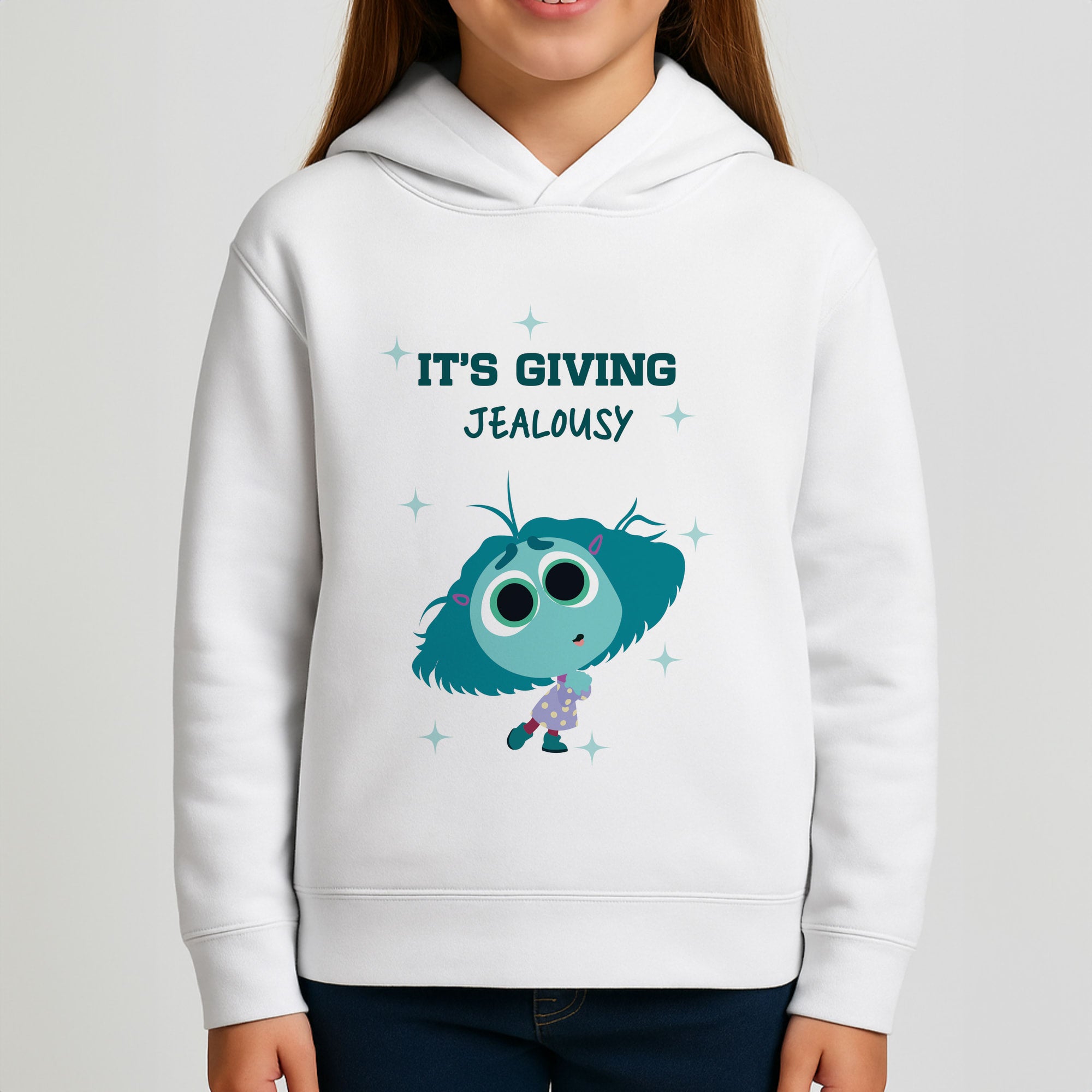 It's Giving Jelousy - Inside Out Girls Hoodie