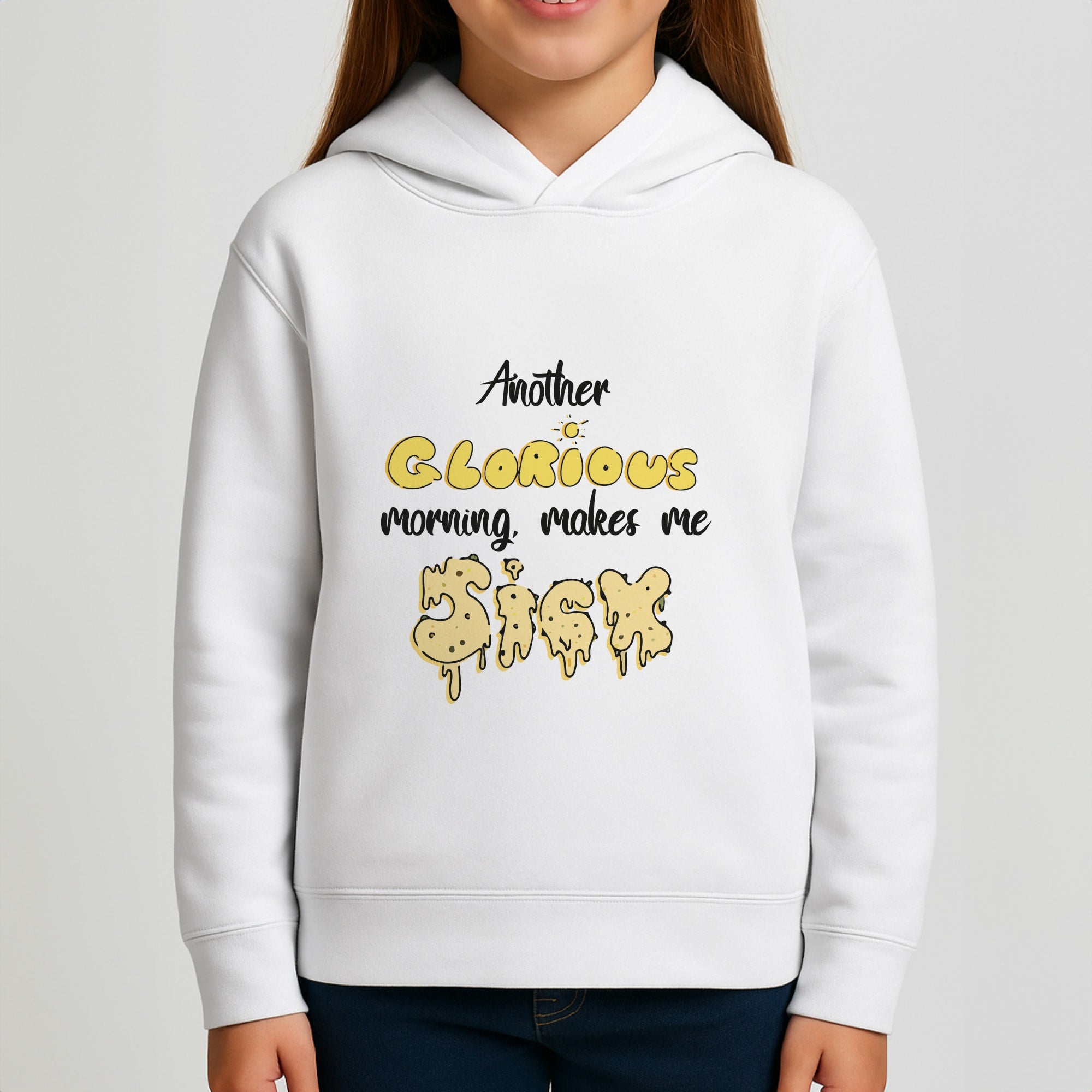 Another Glorious Morning Makes Me Sick - Hocus Halloween Girls Hoodie