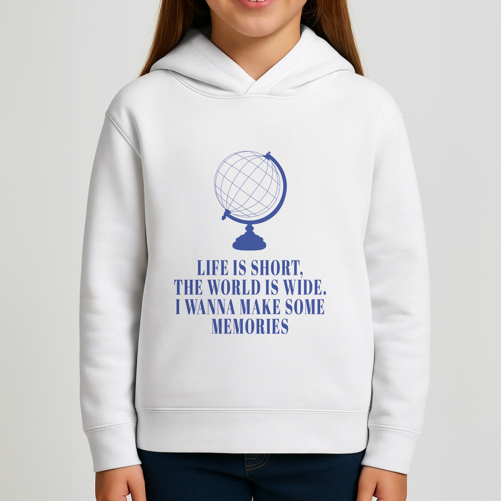 Life Is Short The World Is Wide - Mamma Mia Girls Hoodie