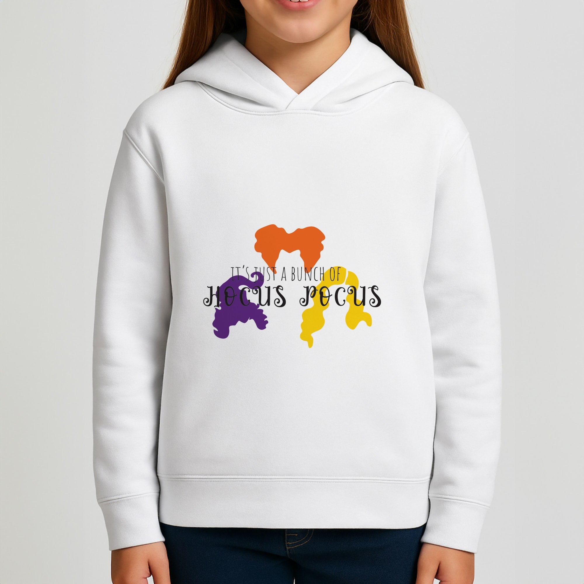Hocus Halloween Time - Hocus Halloween Girls Hoodie