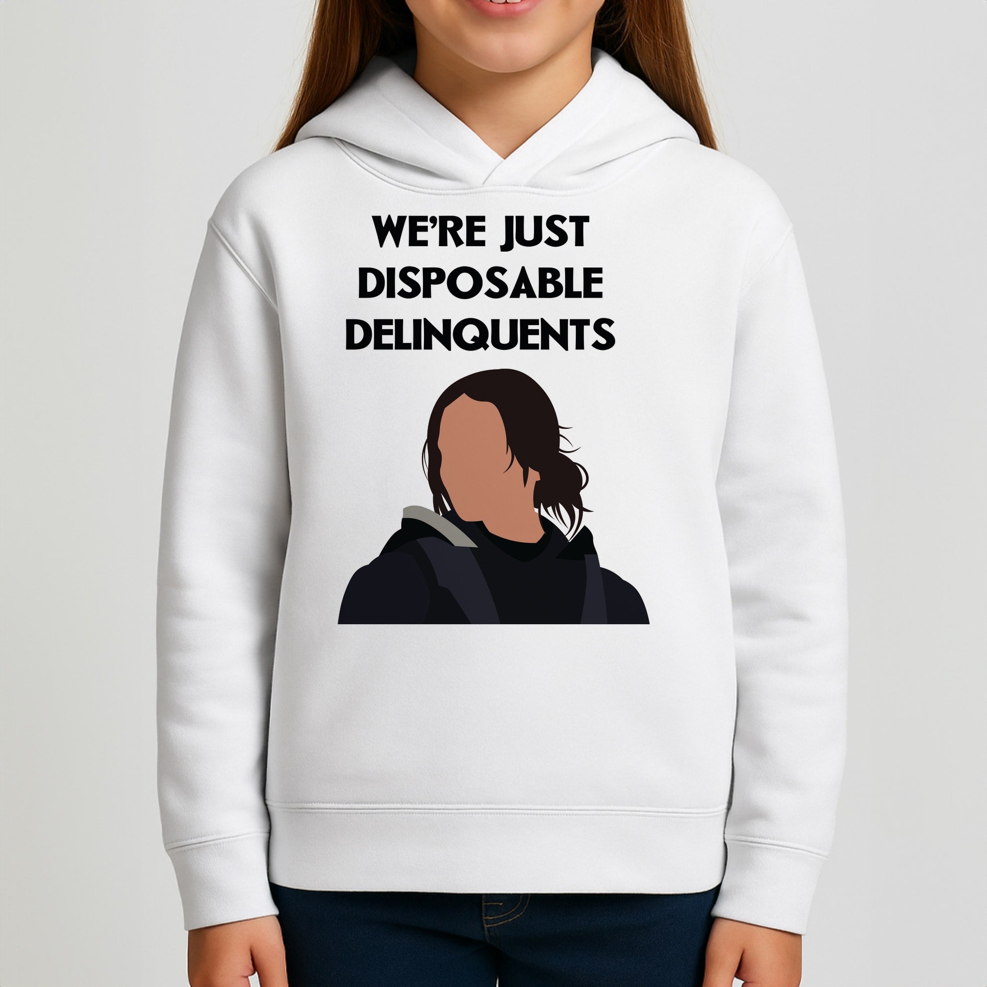 Disposable Delinquents Kids Hoodie