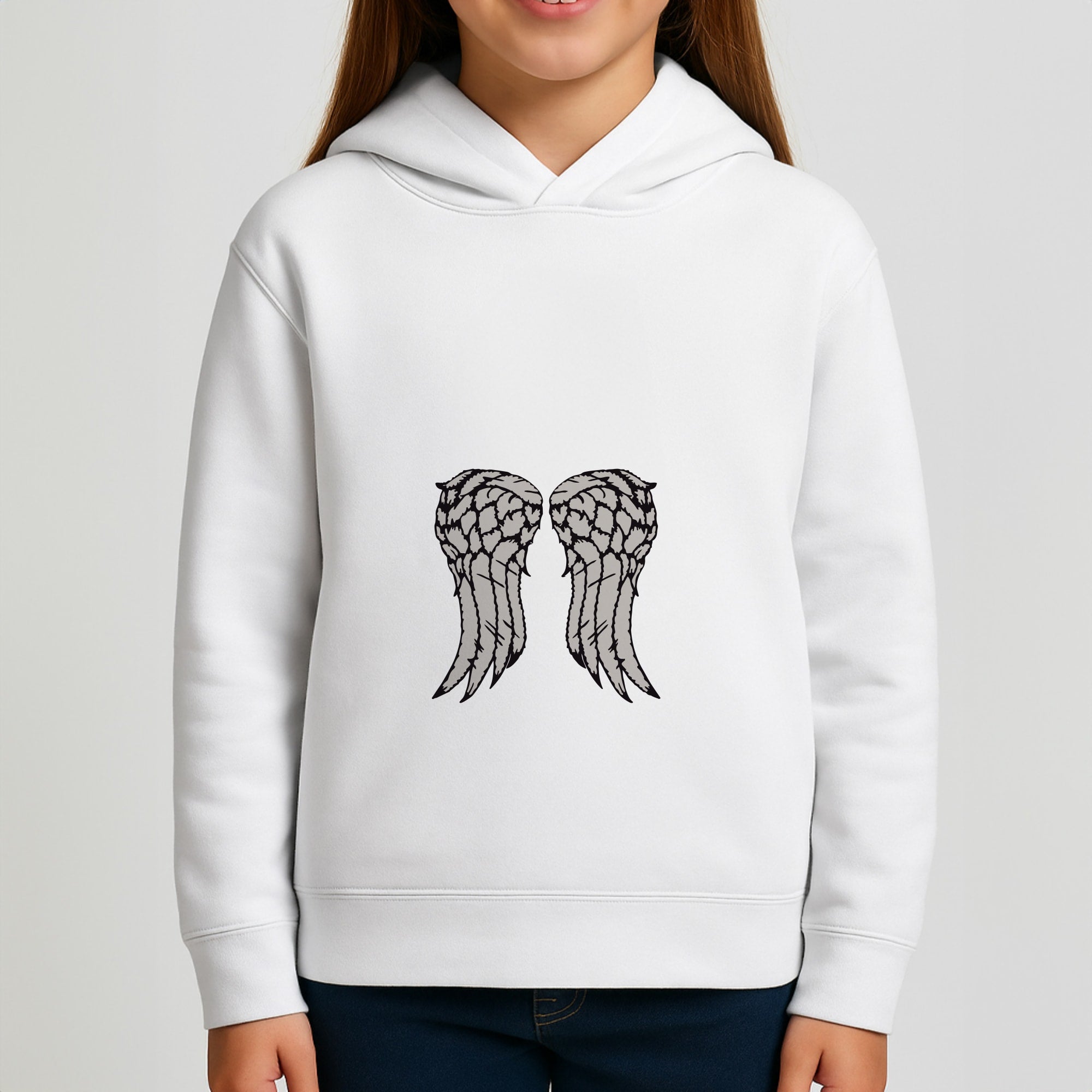 Daryl's Wings - TWD Girls Hoodie