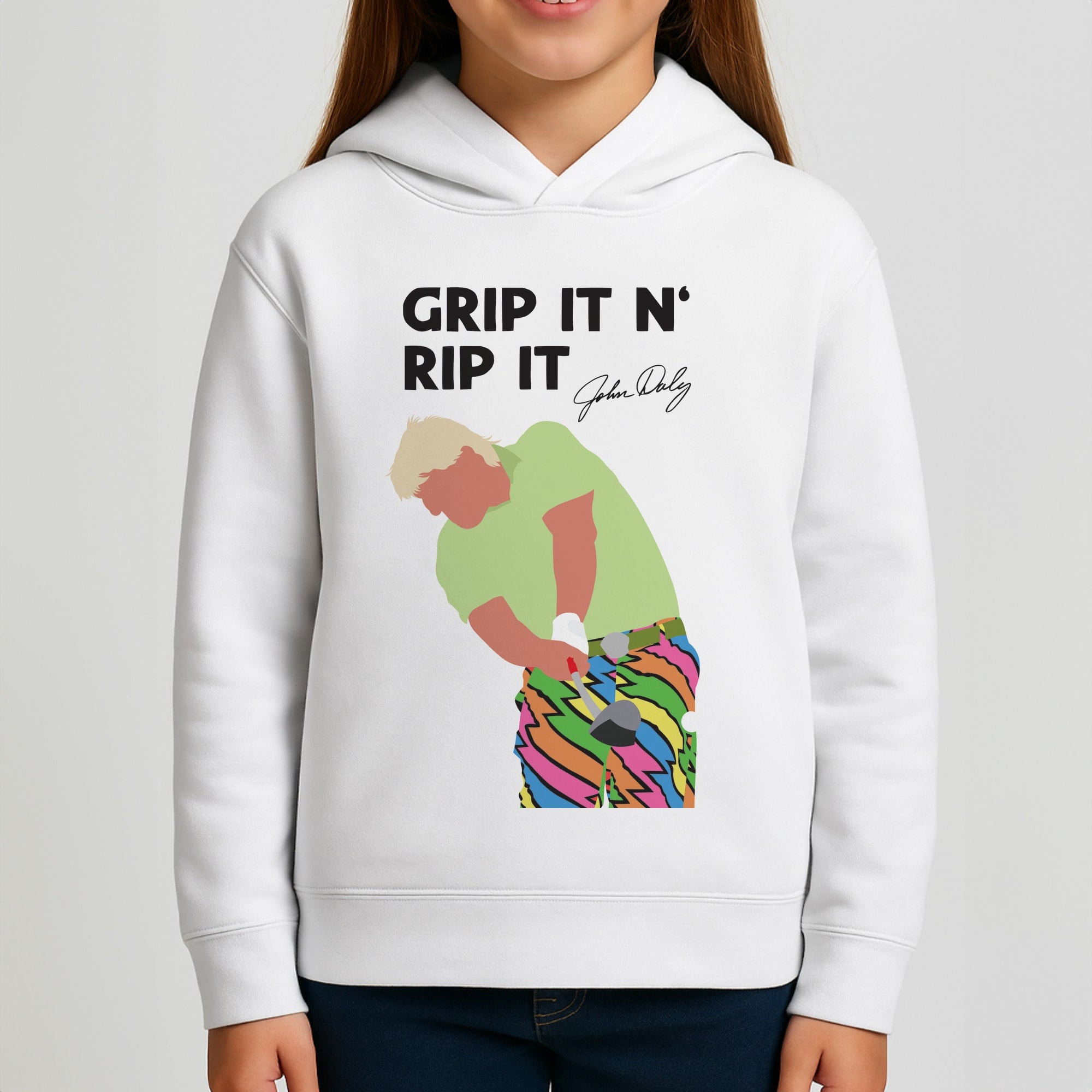 Grip It N Rip It  Girls Hoodie