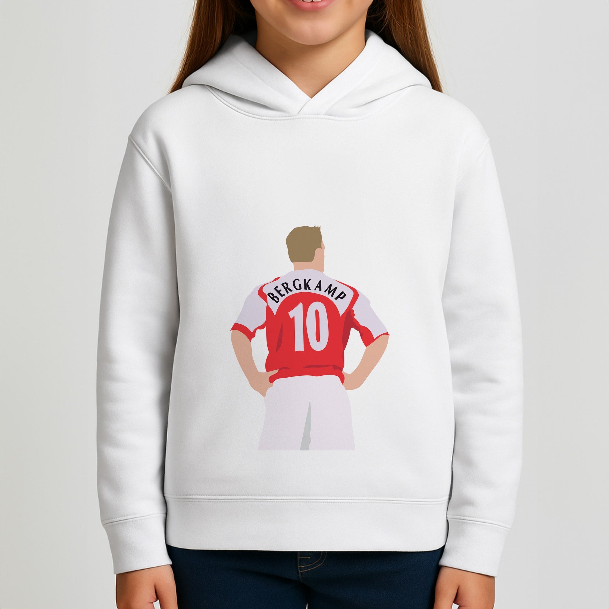 Bergkamp - Football Girls Hoodie