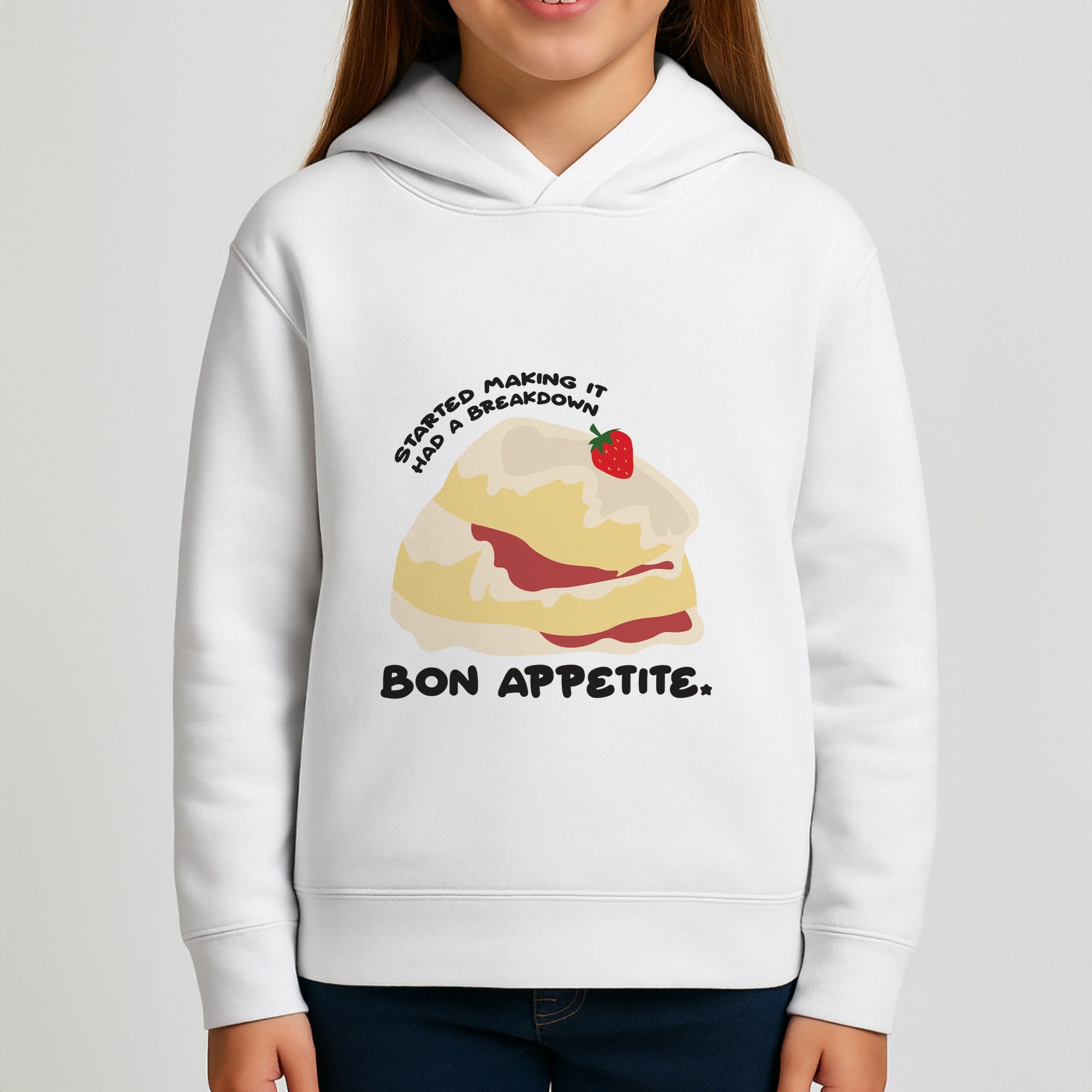 Bon Appetite - British Pop Culture Girls Hoodie