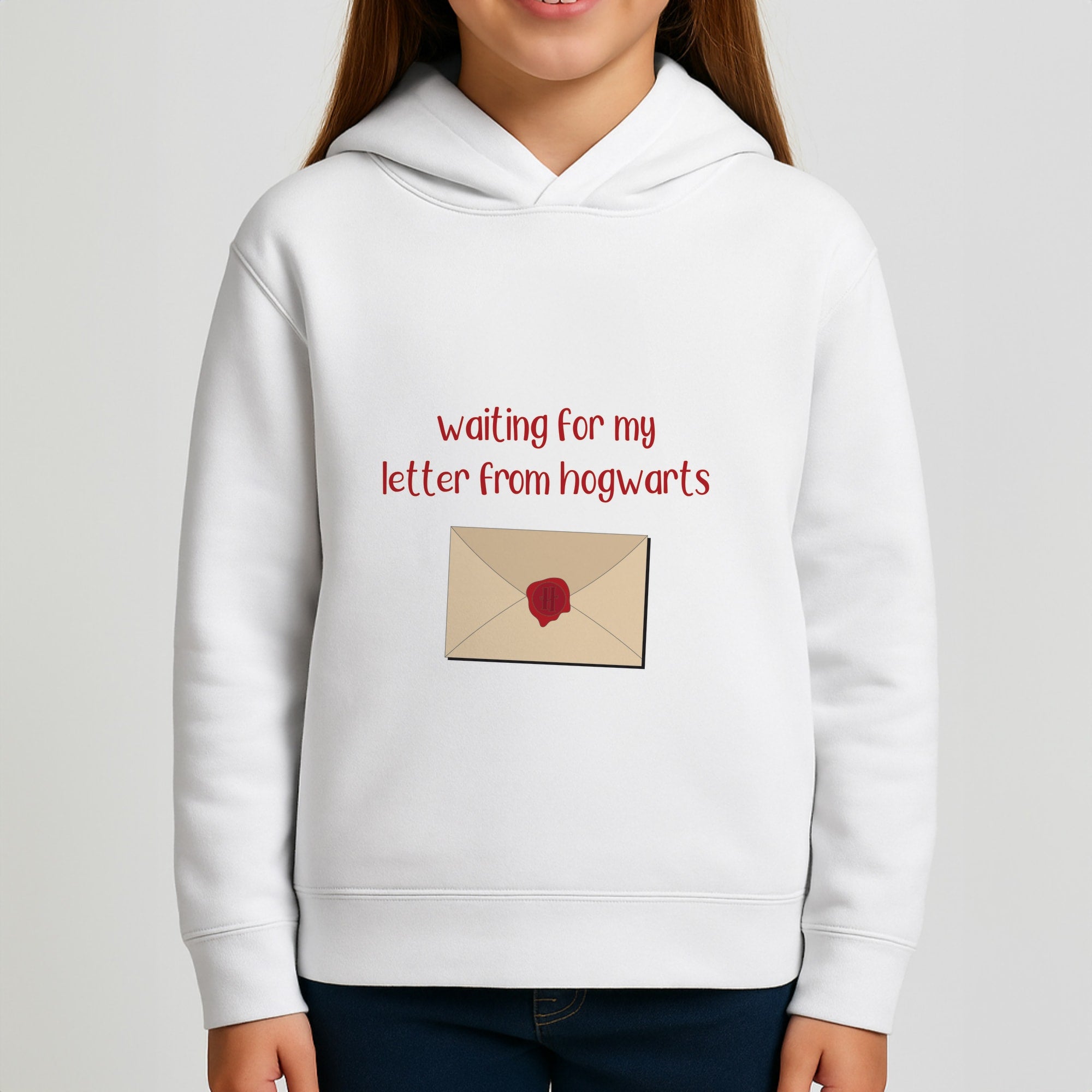 Waiting For My Letter Girls Hoodie