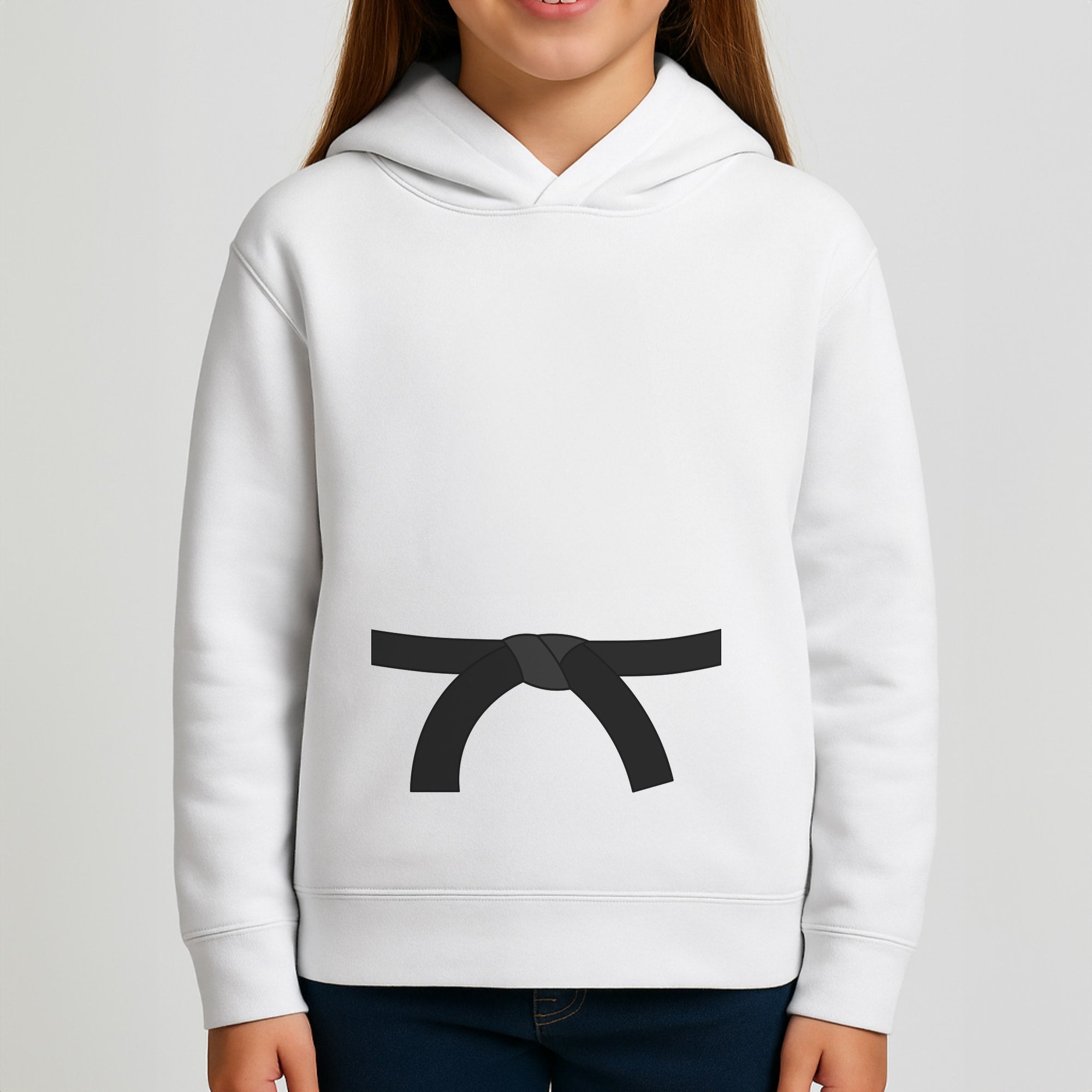 Black Belt Girls Hoodie