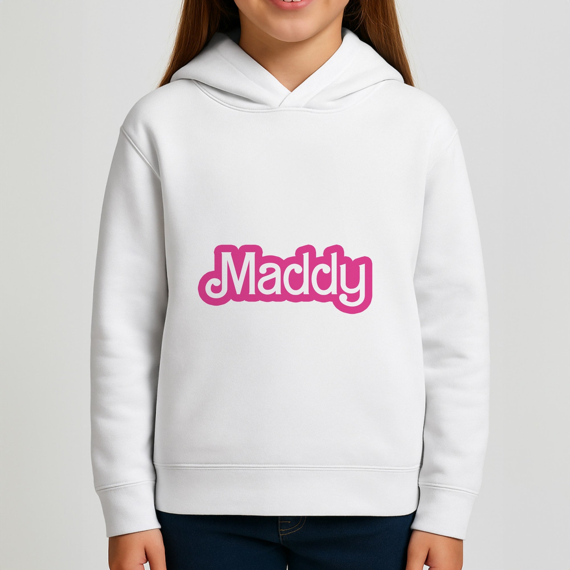 Personalised Doll Girls Hoodie