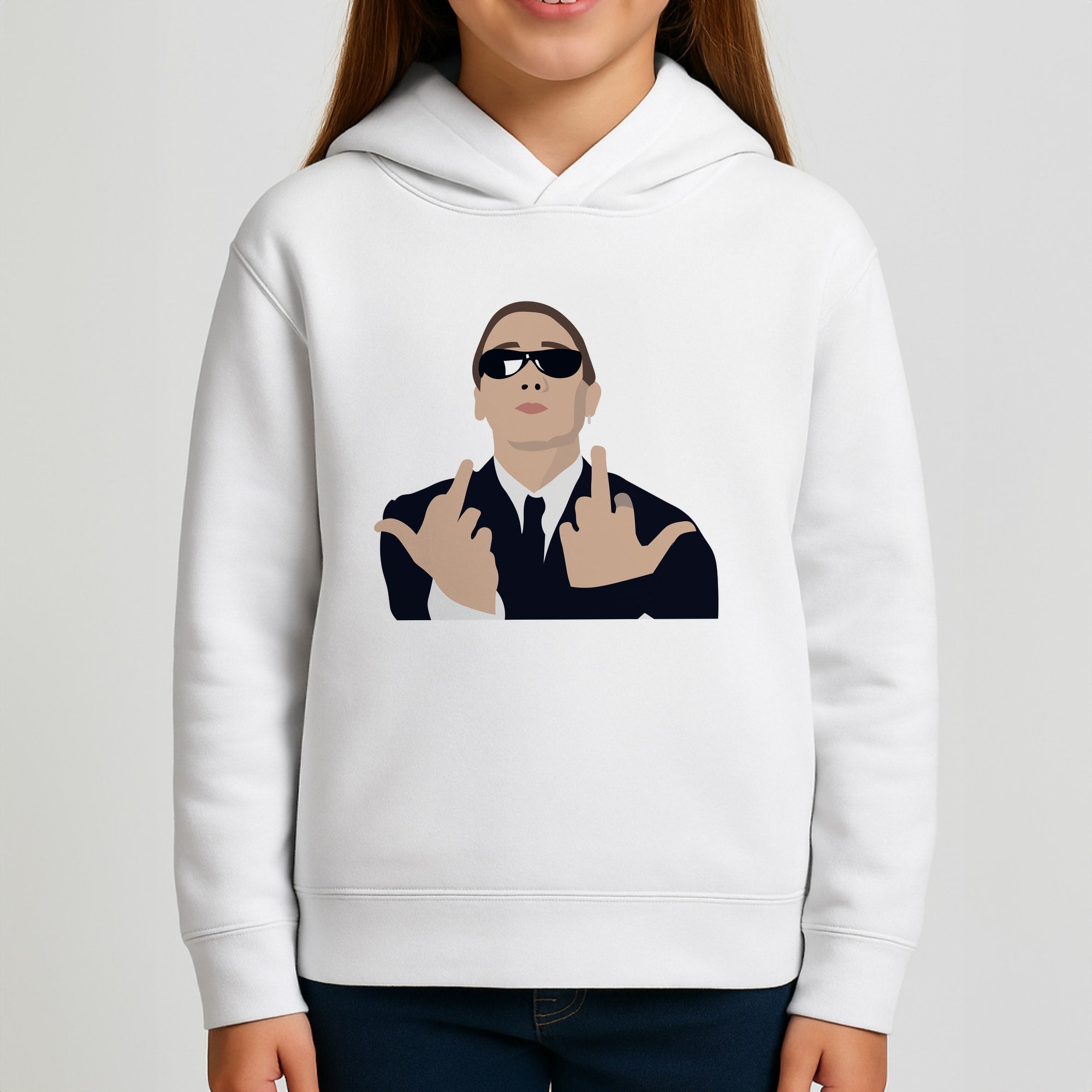Middle Finger Kids Hoodie