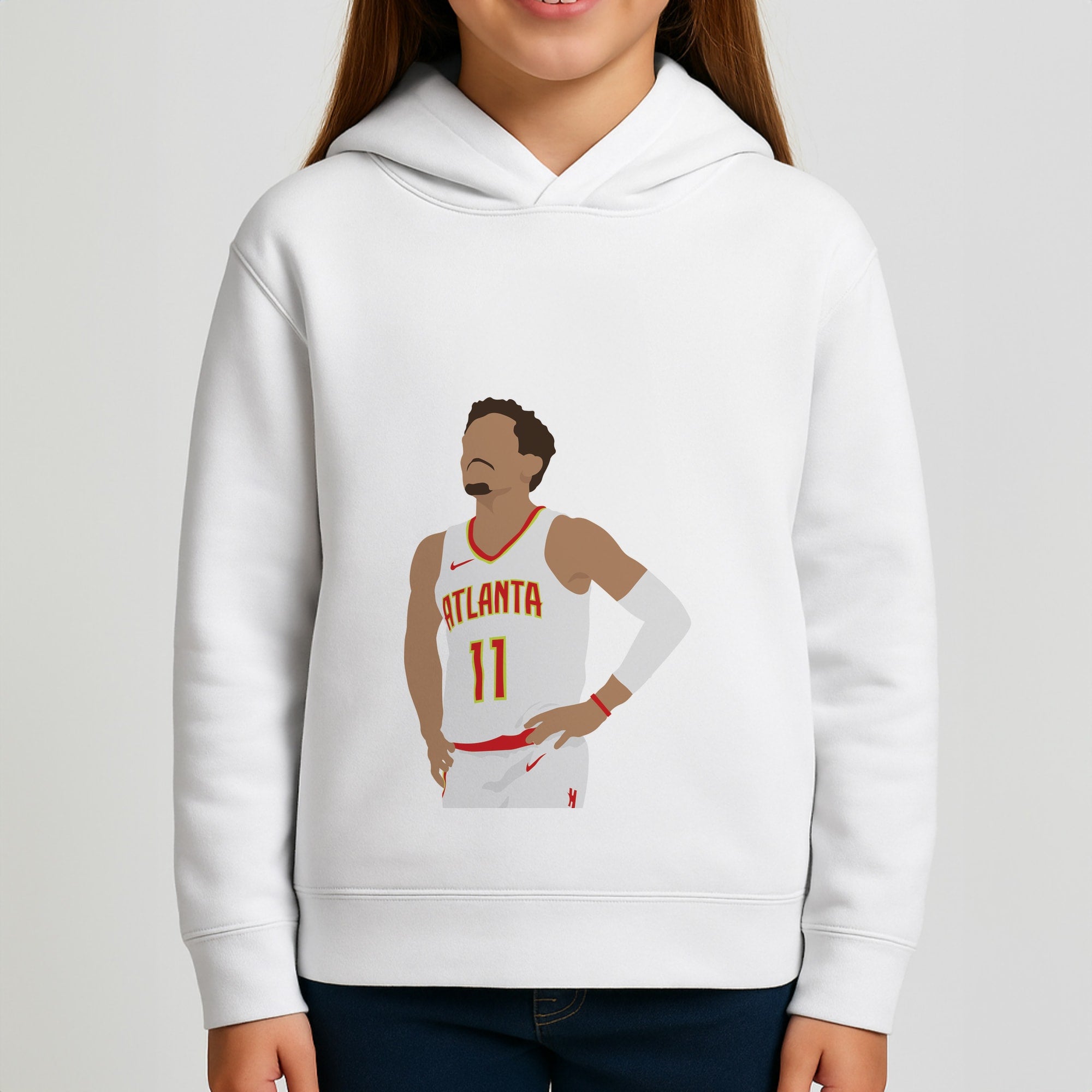 Young - Basketball Girls Hoodie