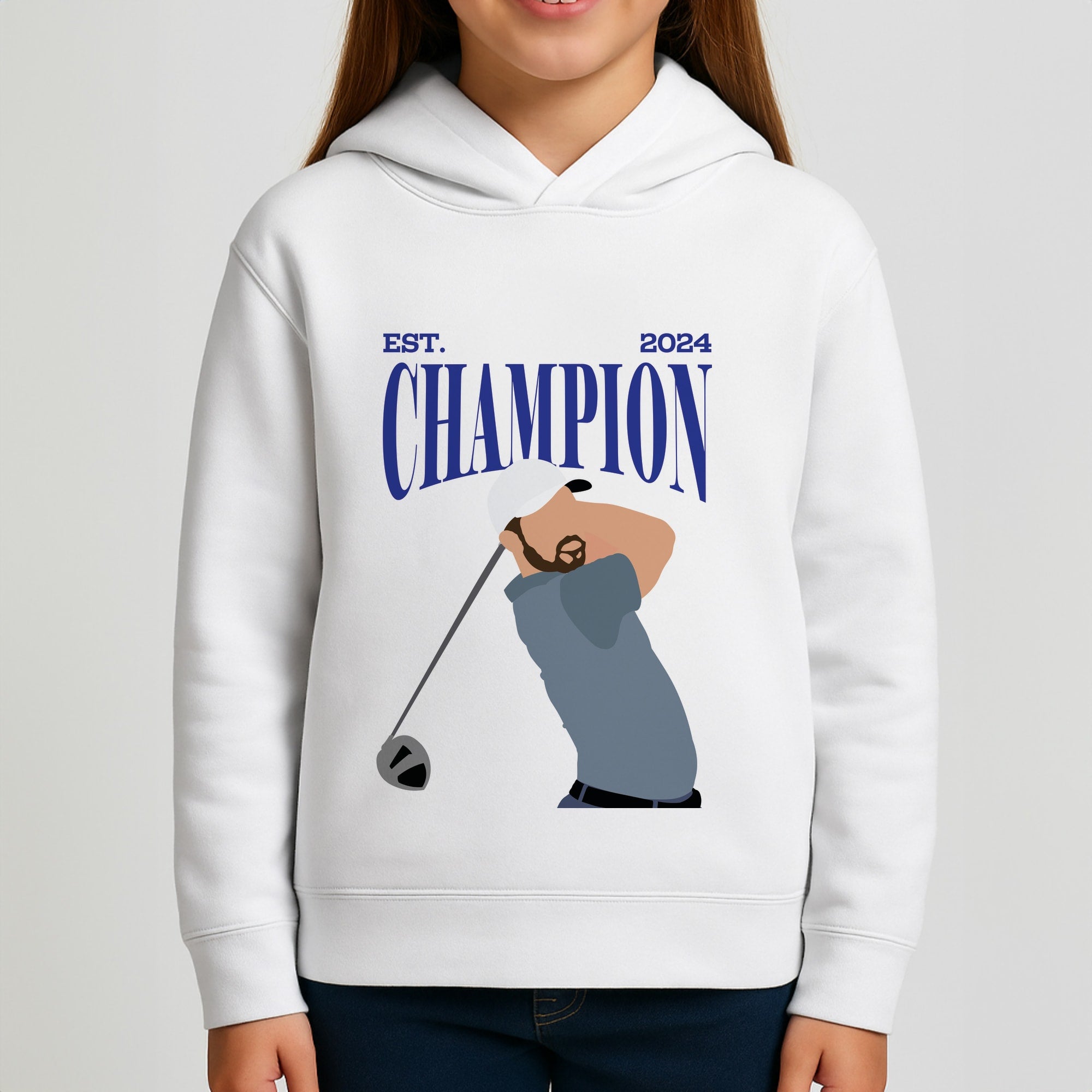 Schauffele Champion 2024 Girls Hoodie