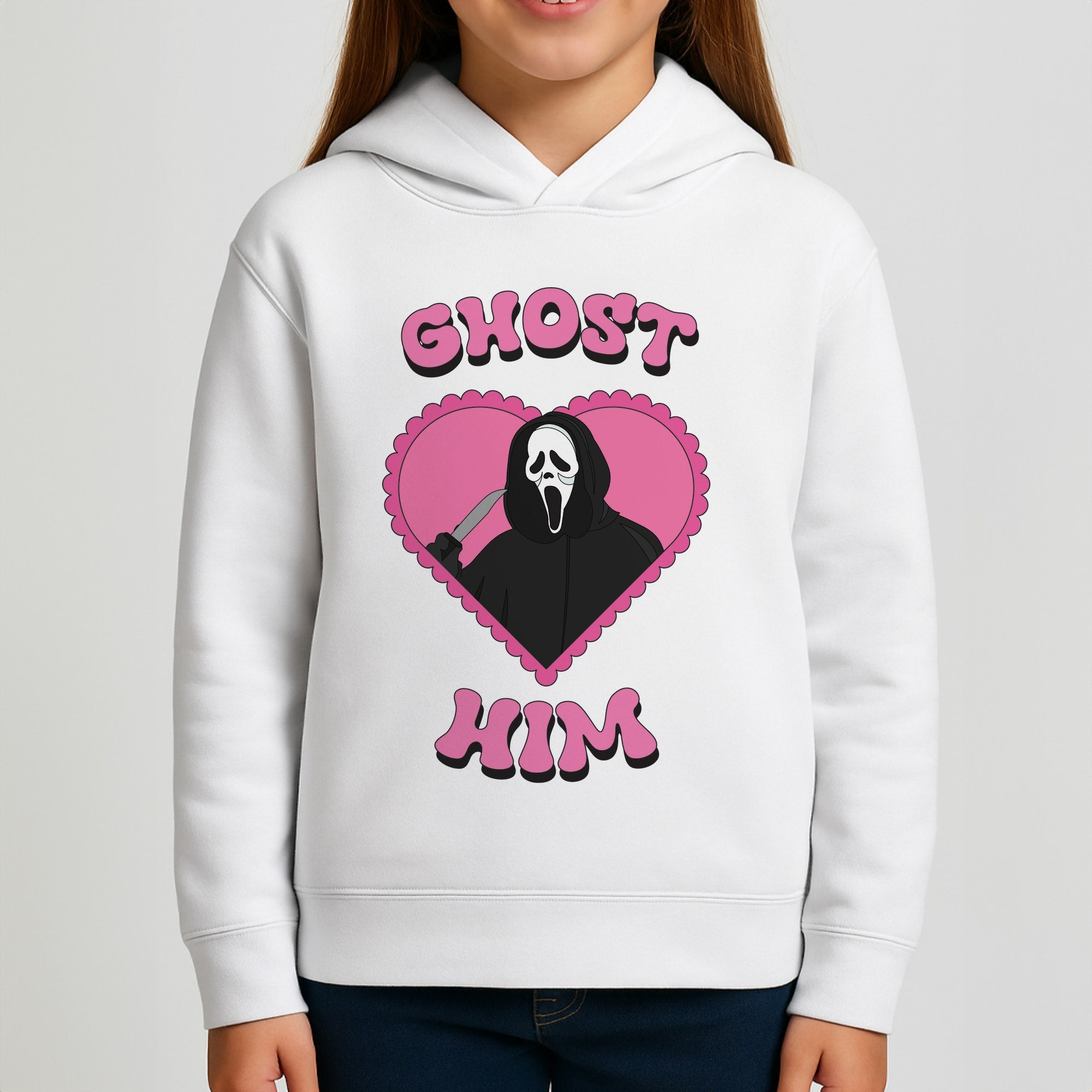 Ghost Him Girls Hoodie