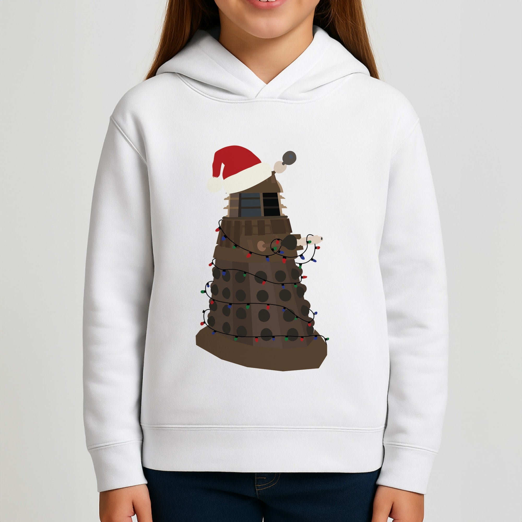 Christmas Dalek - Doctor Who Girls Hoodie