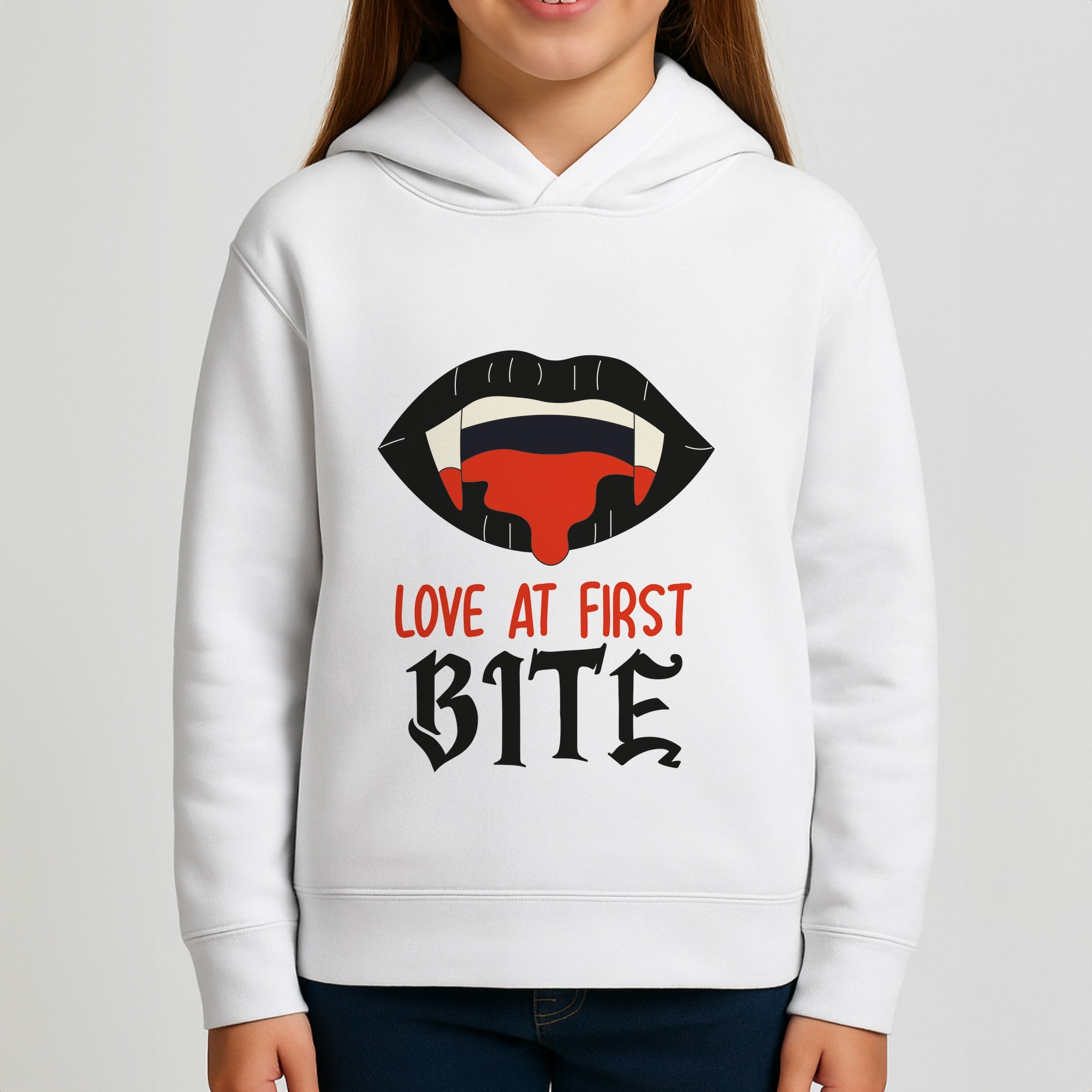 Love At First Bite - VD Girls Hoodie