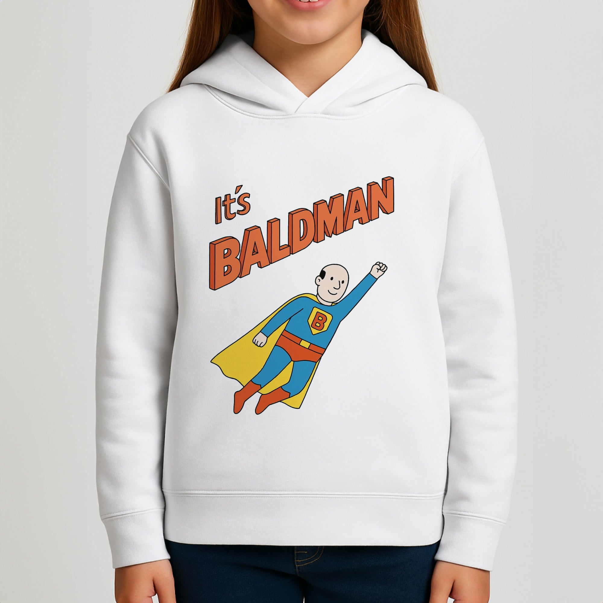 It's Baldman - Father's Day Girls Hoodie