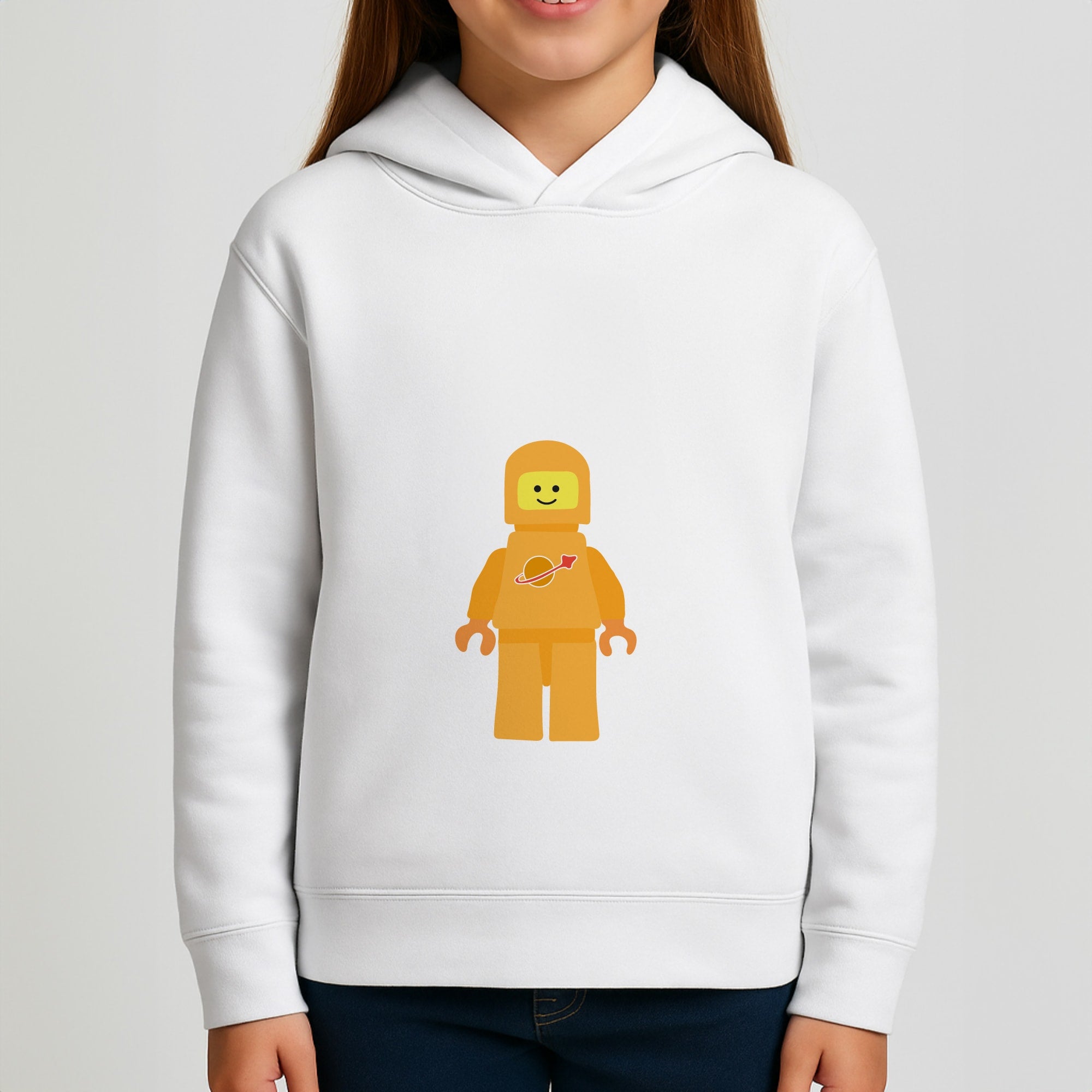 Astronaut - Bricks Girls Hoodie