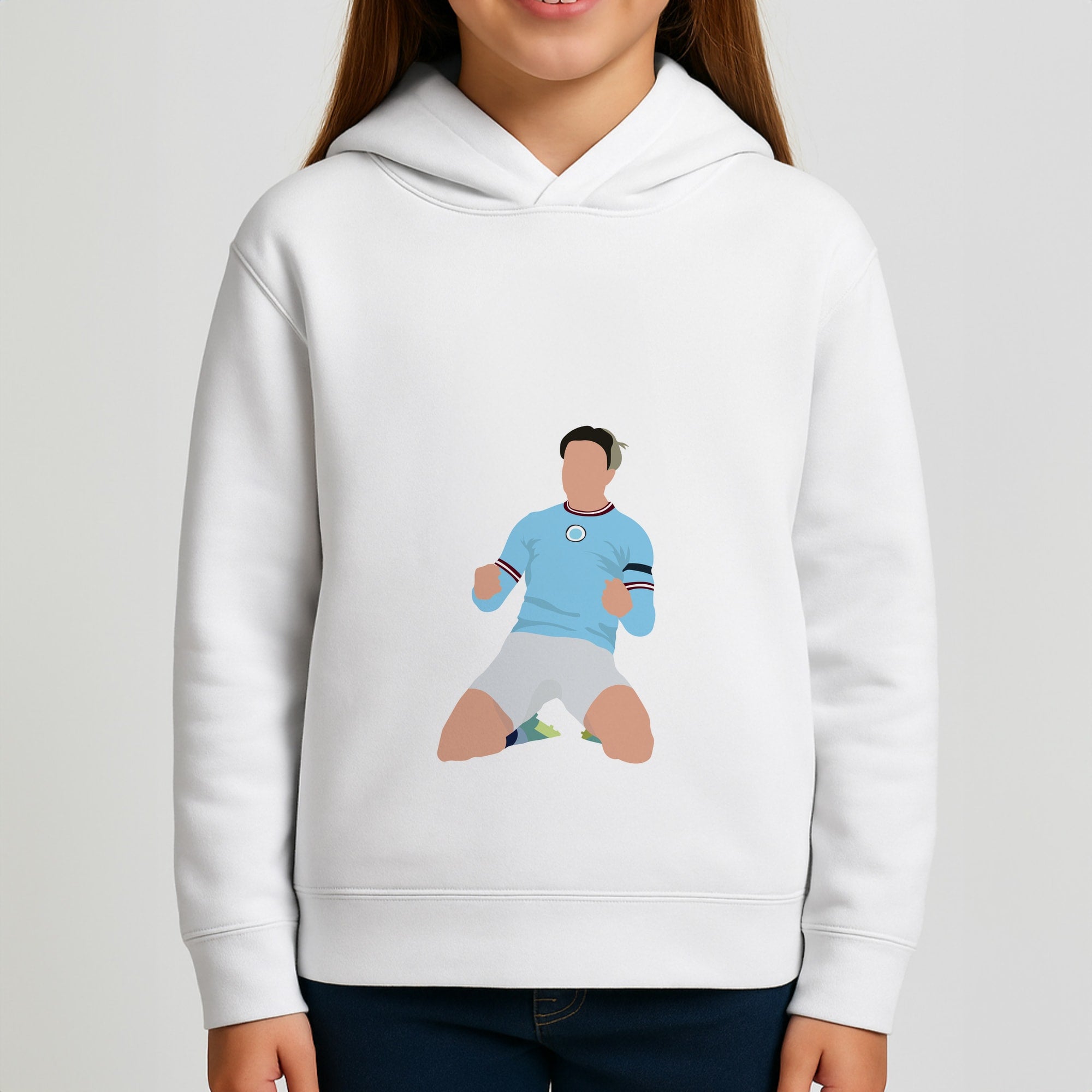 Grealish - Football Girls Hoodie