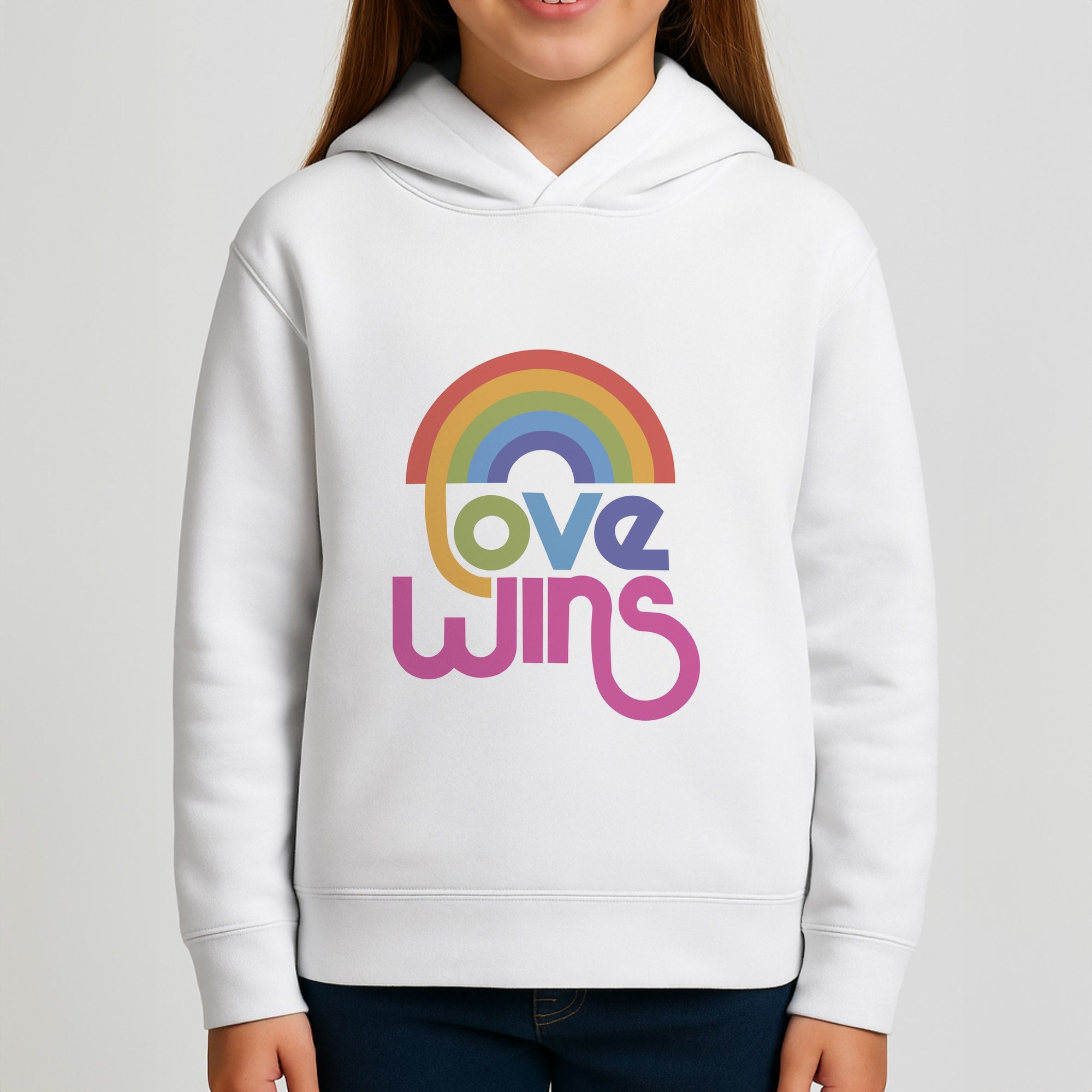 Love Wins - Pride Girls Hoodie