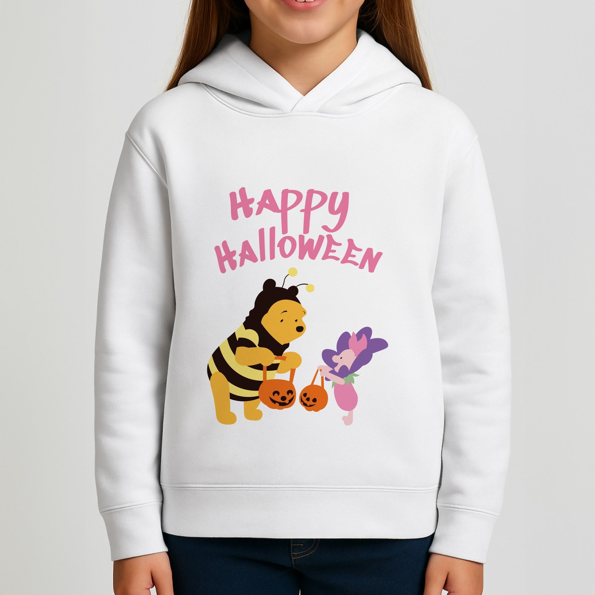Winnie Halloween Girls Hoodie