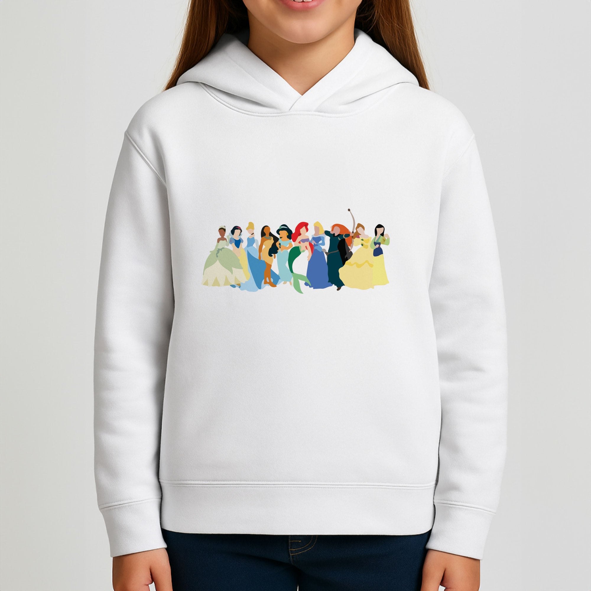 Fairytale Princesses Cast Kids Hoodie