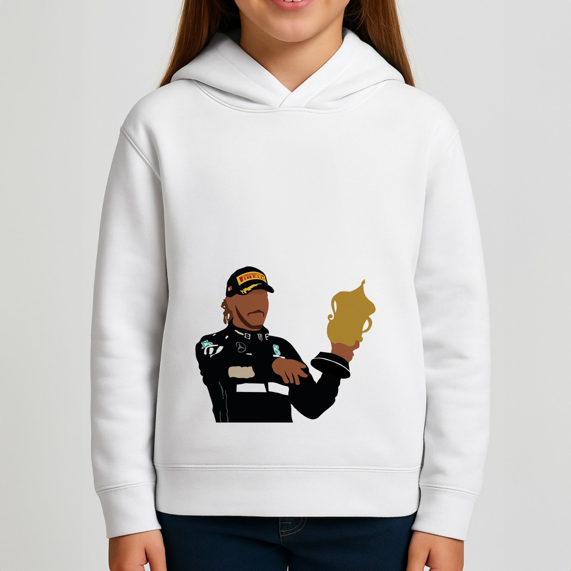 Hamilton - F1 Girls Hoodie