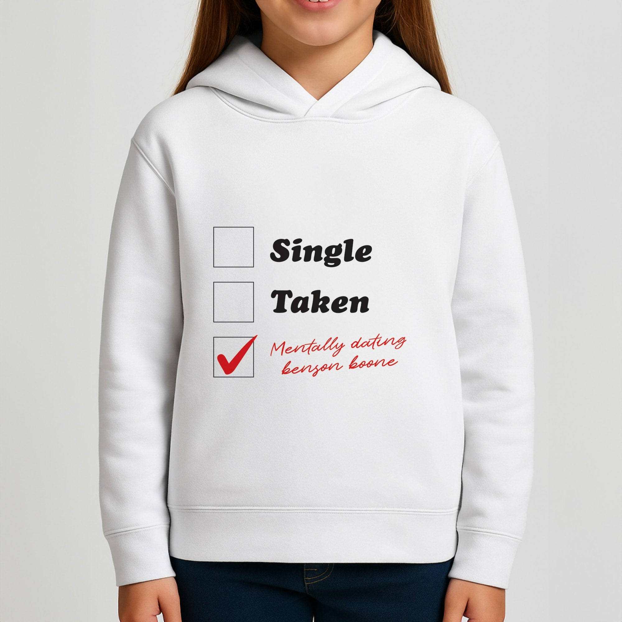 Mentally Dating Benson Girls Hoodie