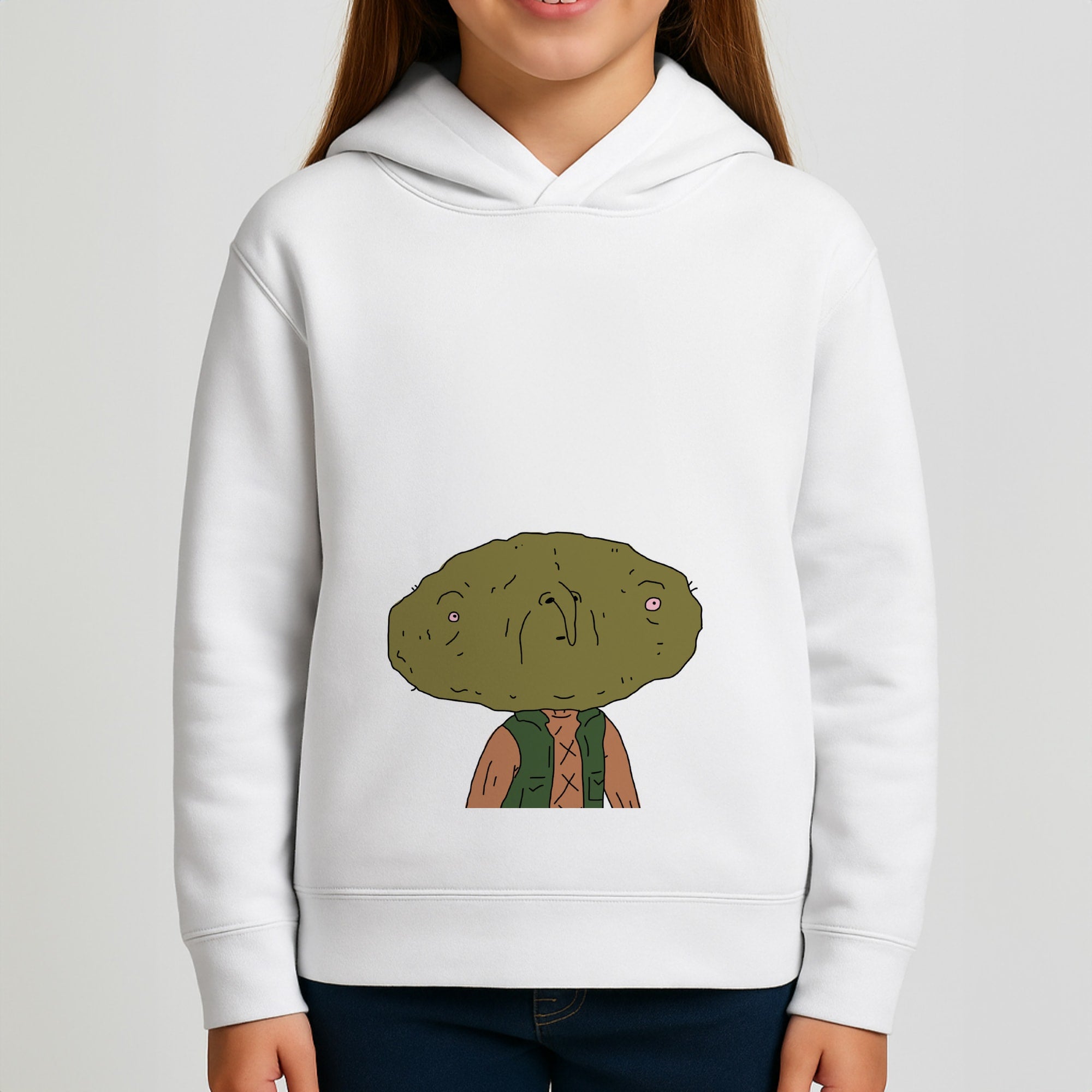 Nugget Man Girls Hoodie