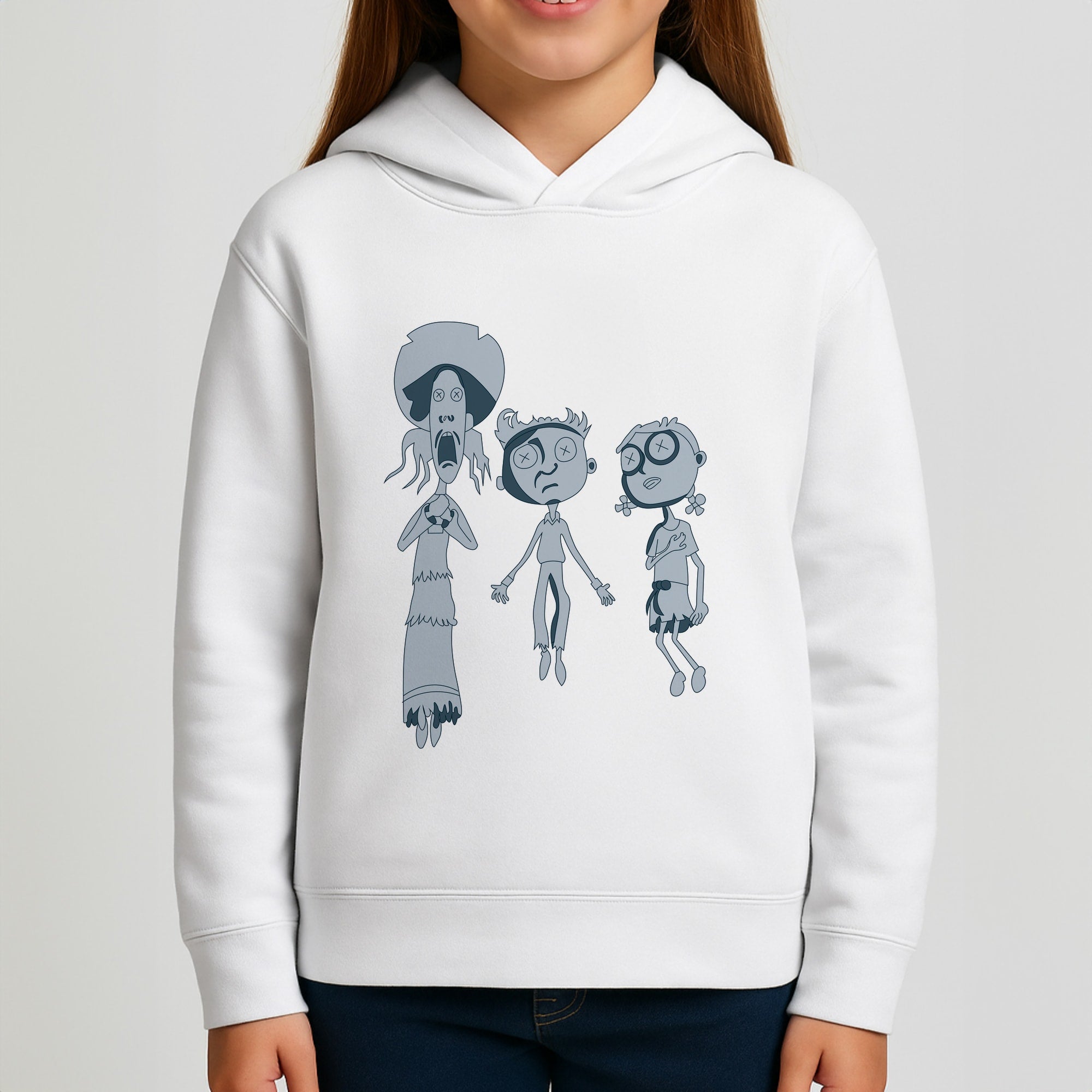 Cor Outline Girls Hoodie