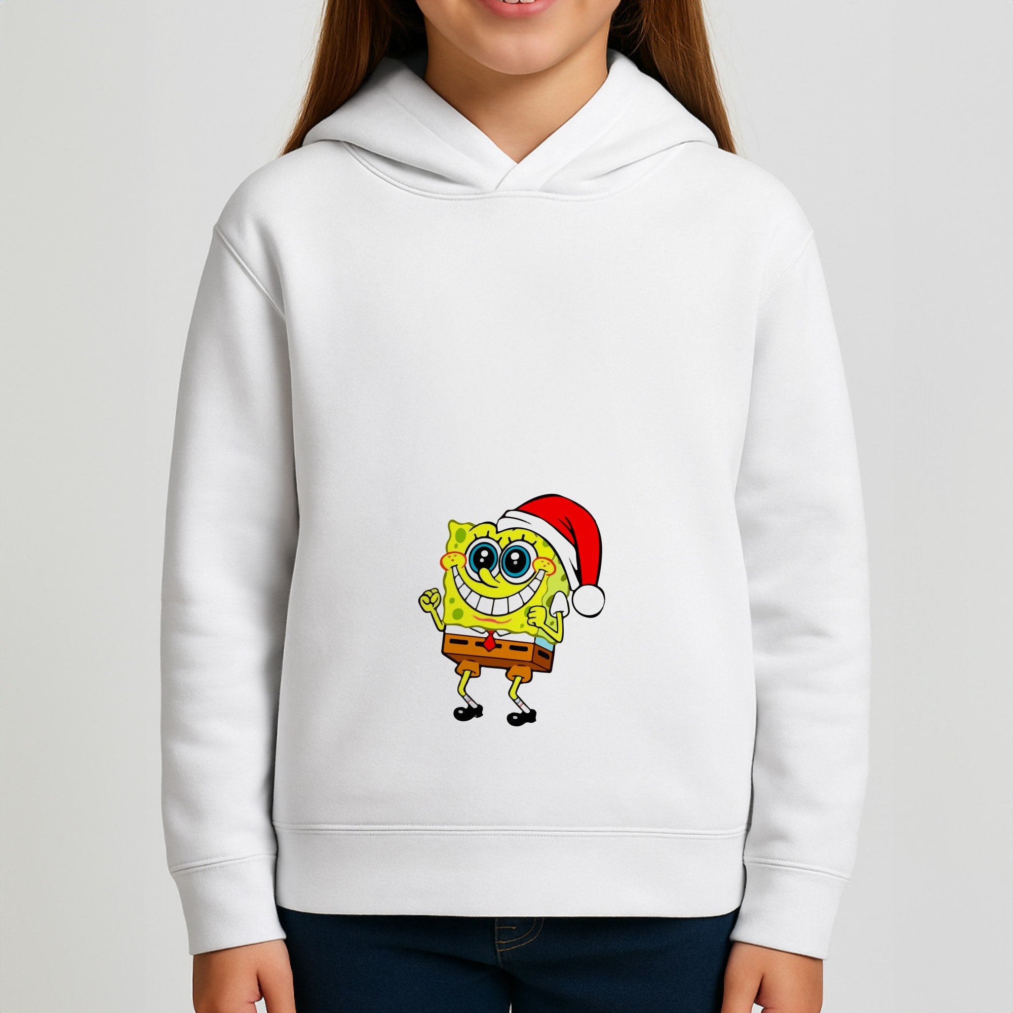 Sponge - Christmas Girls Hoodie