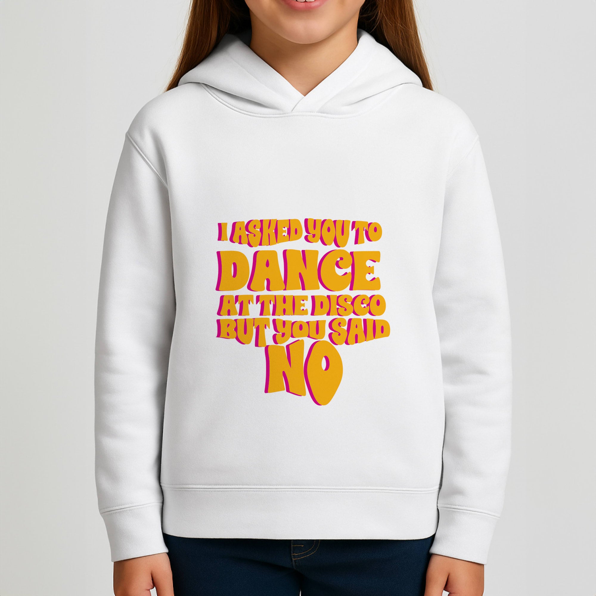 I Asked You To Dance At The Disco But You Said No - Bust Band Girls Hoodie