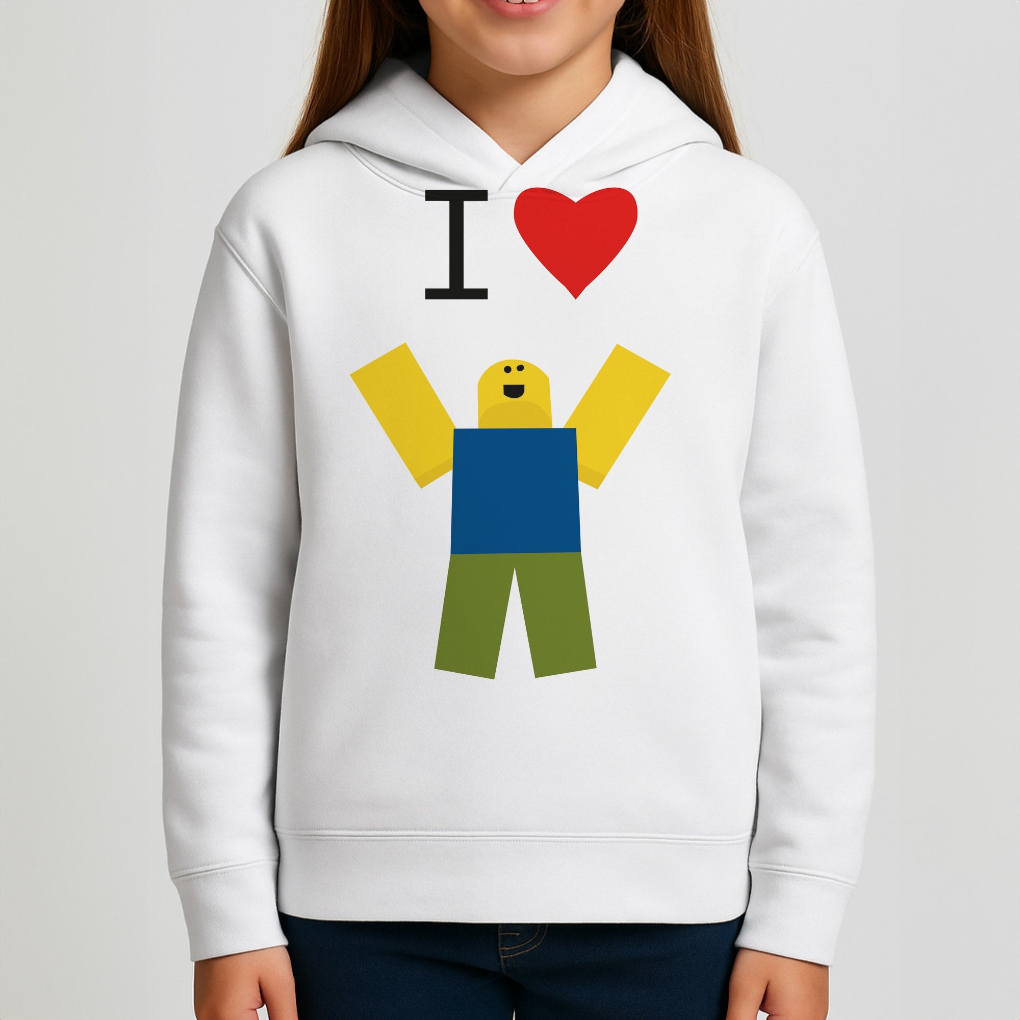I love Blox Gaming Kids Hoodie