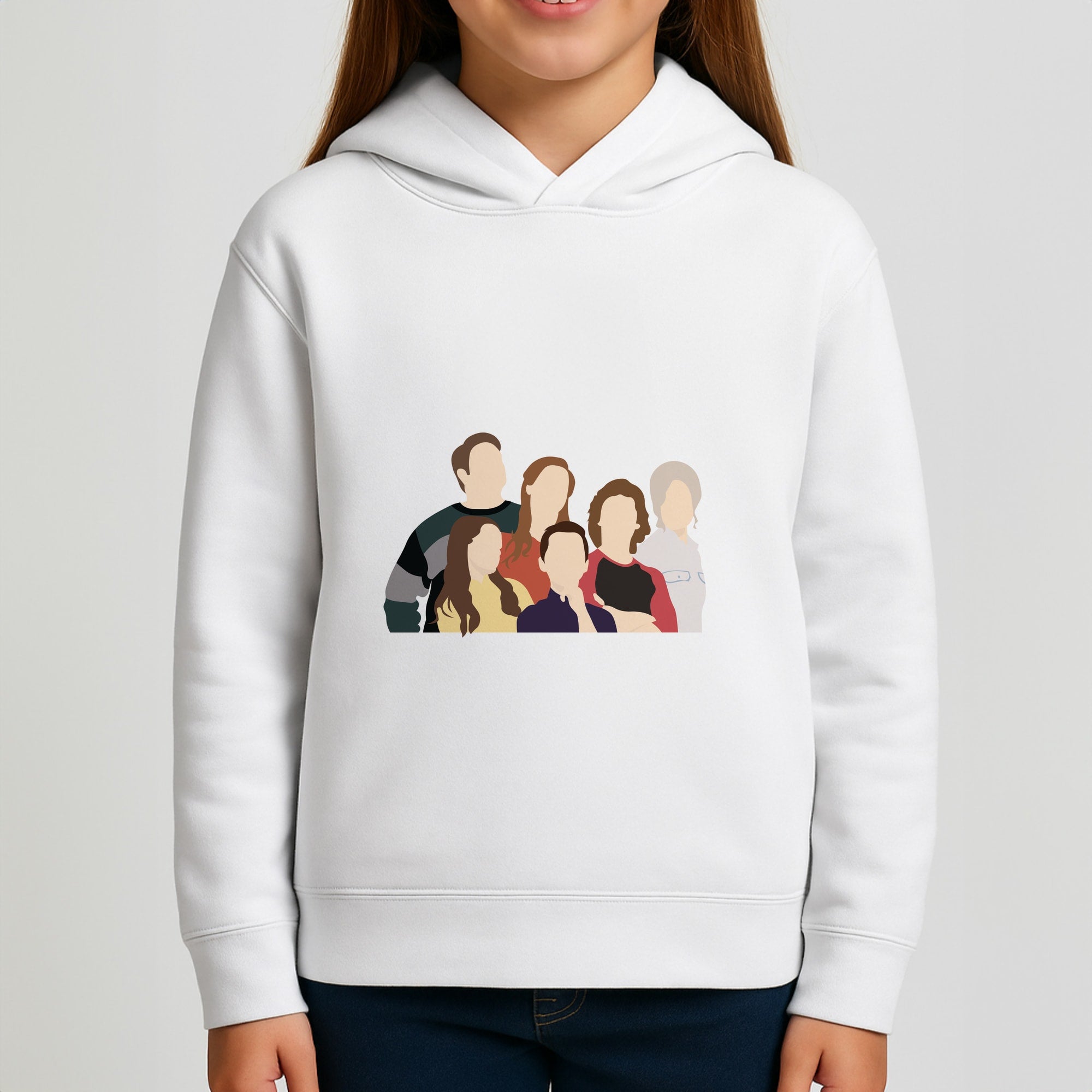 Family - Sheldon Girls Hoodie