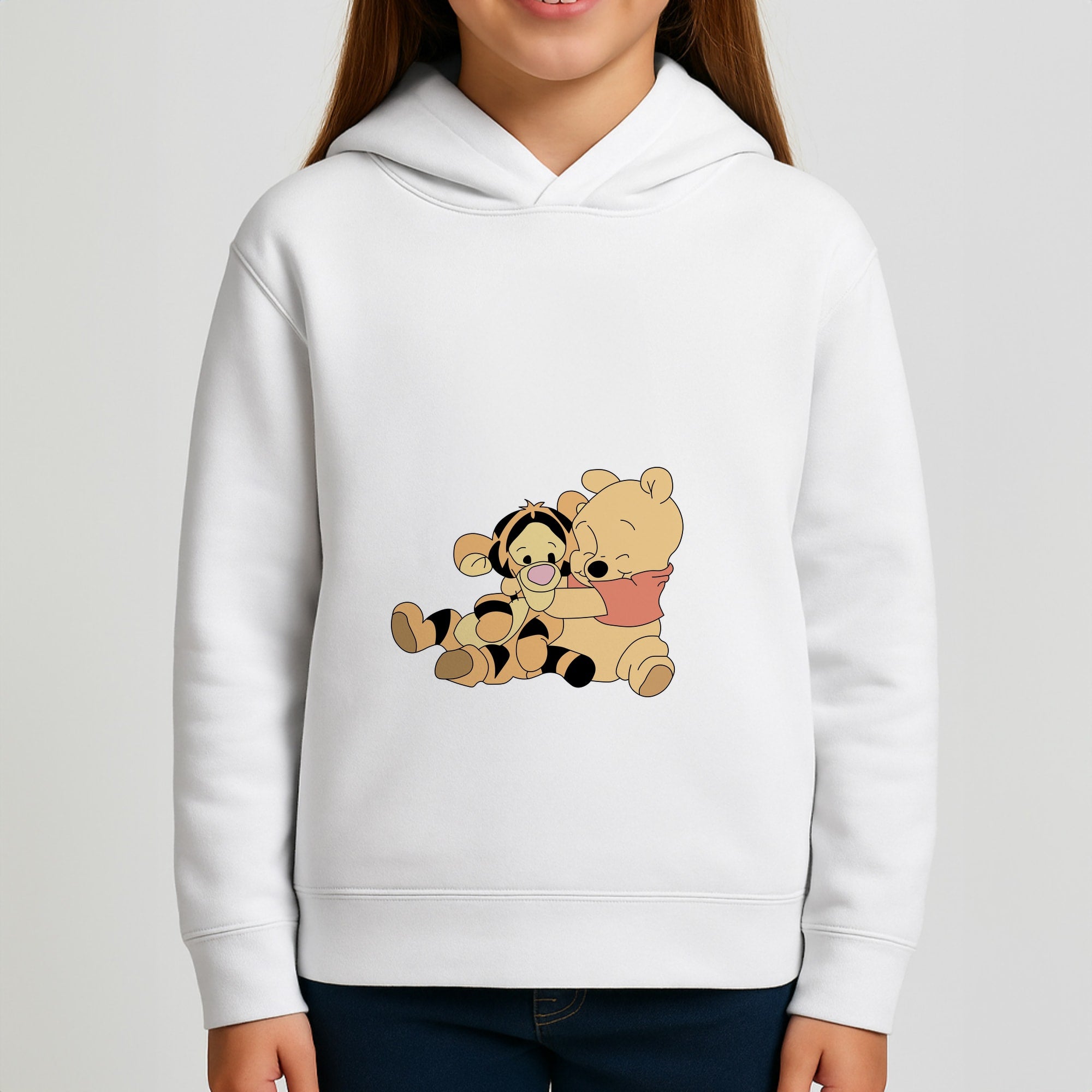 A Hug Said Pooh - Winnie Girls Hoodie
