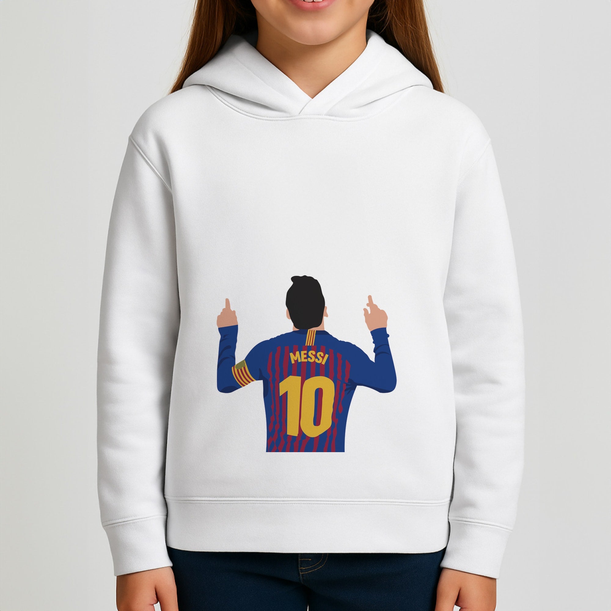 Messi - Football Girls Hoodie