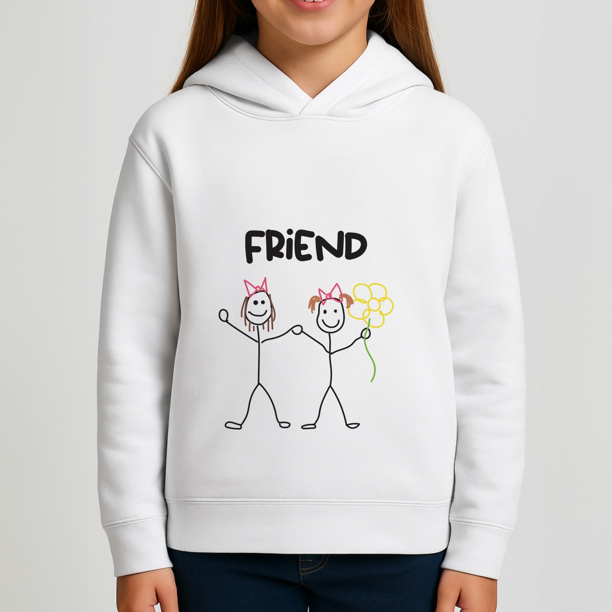 Friend - Abrams Girls Hoodie