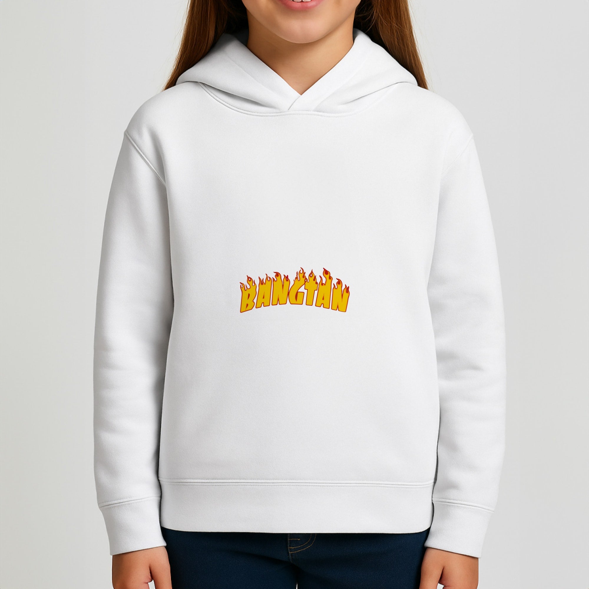 Bangtan Flames - K Pop Girls Hoodie