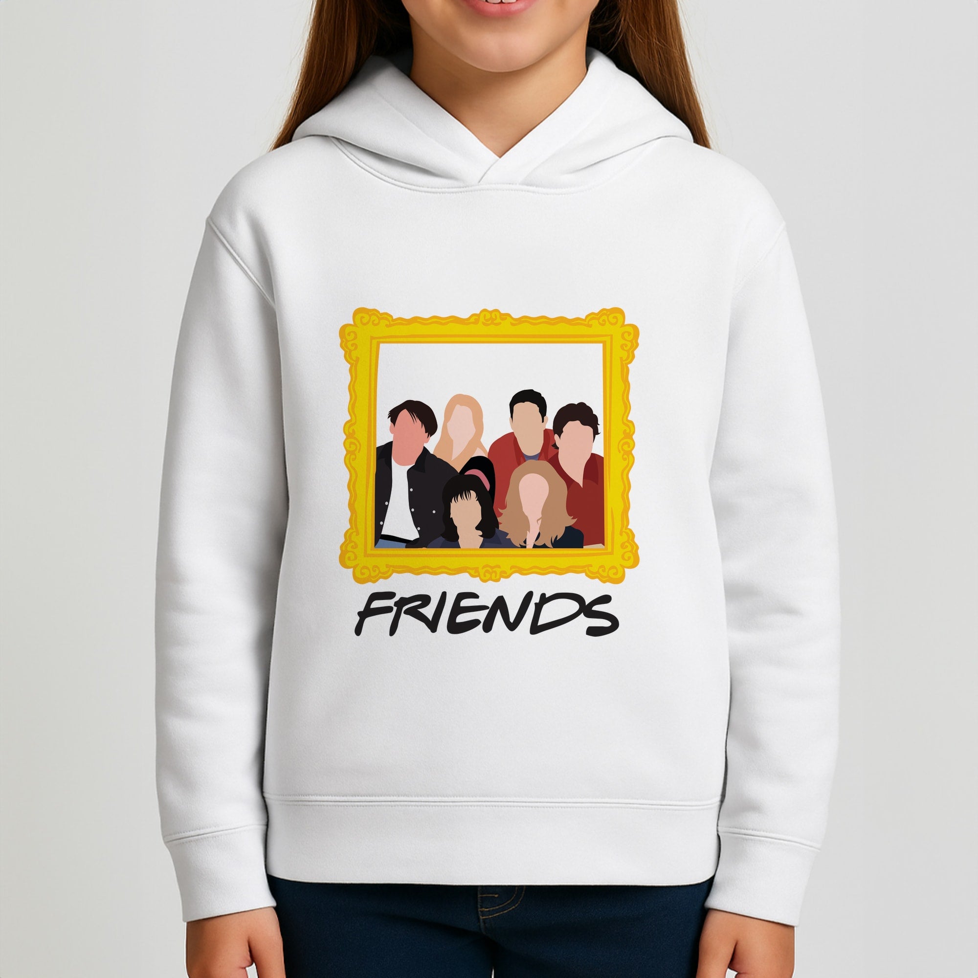 Cast Photo Frame Girls Hoodie