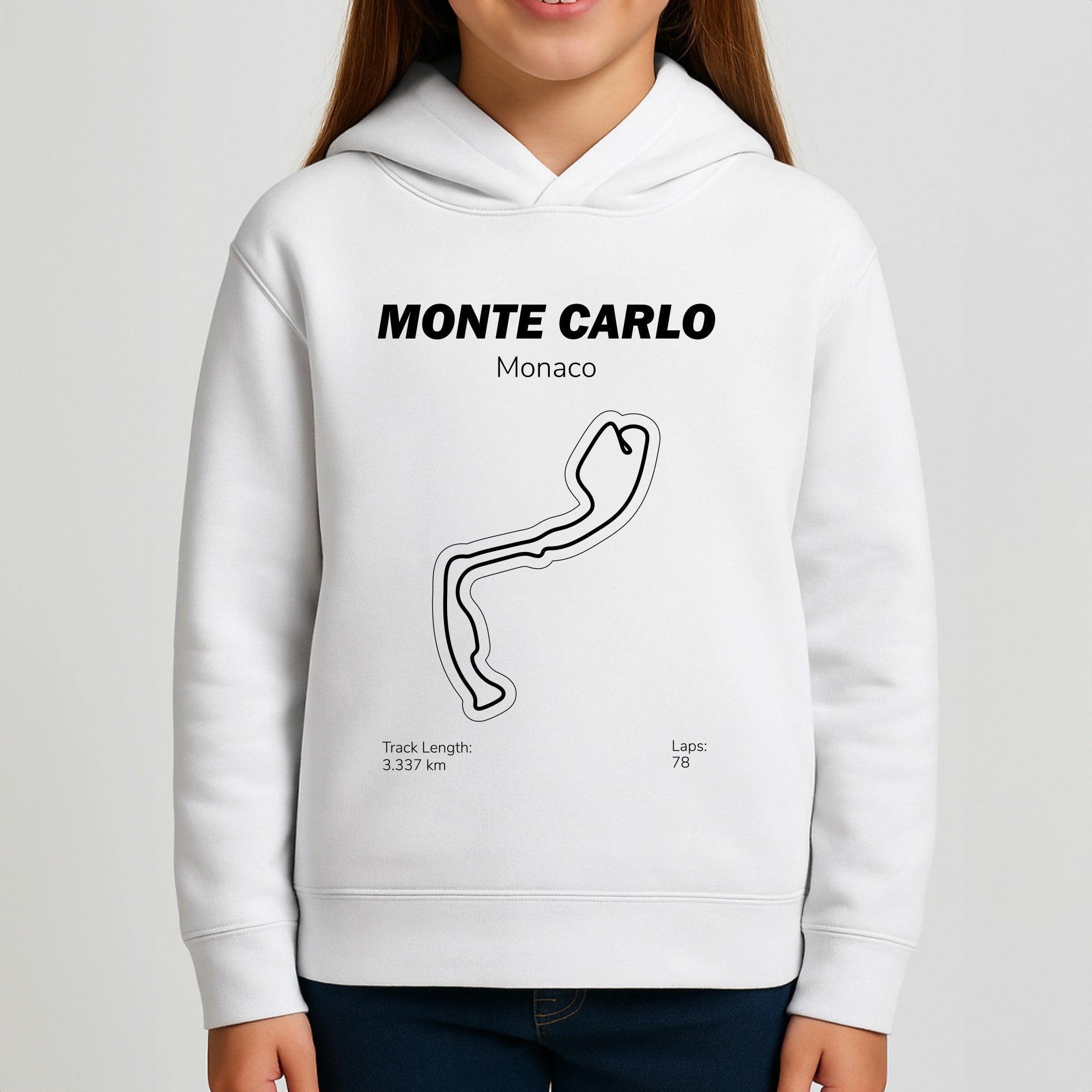 Monte Carlo Circuit Girls Hoodie