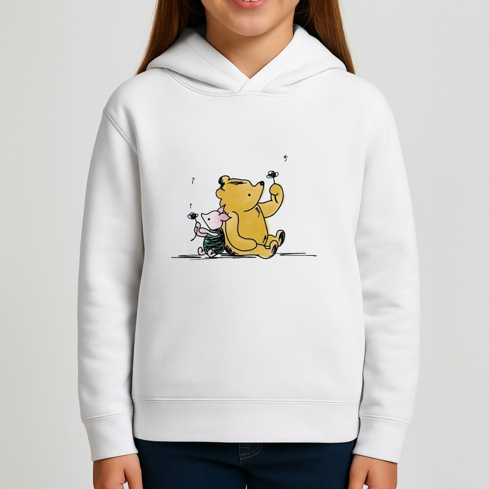 Winnie & Pig Kids Hoodie