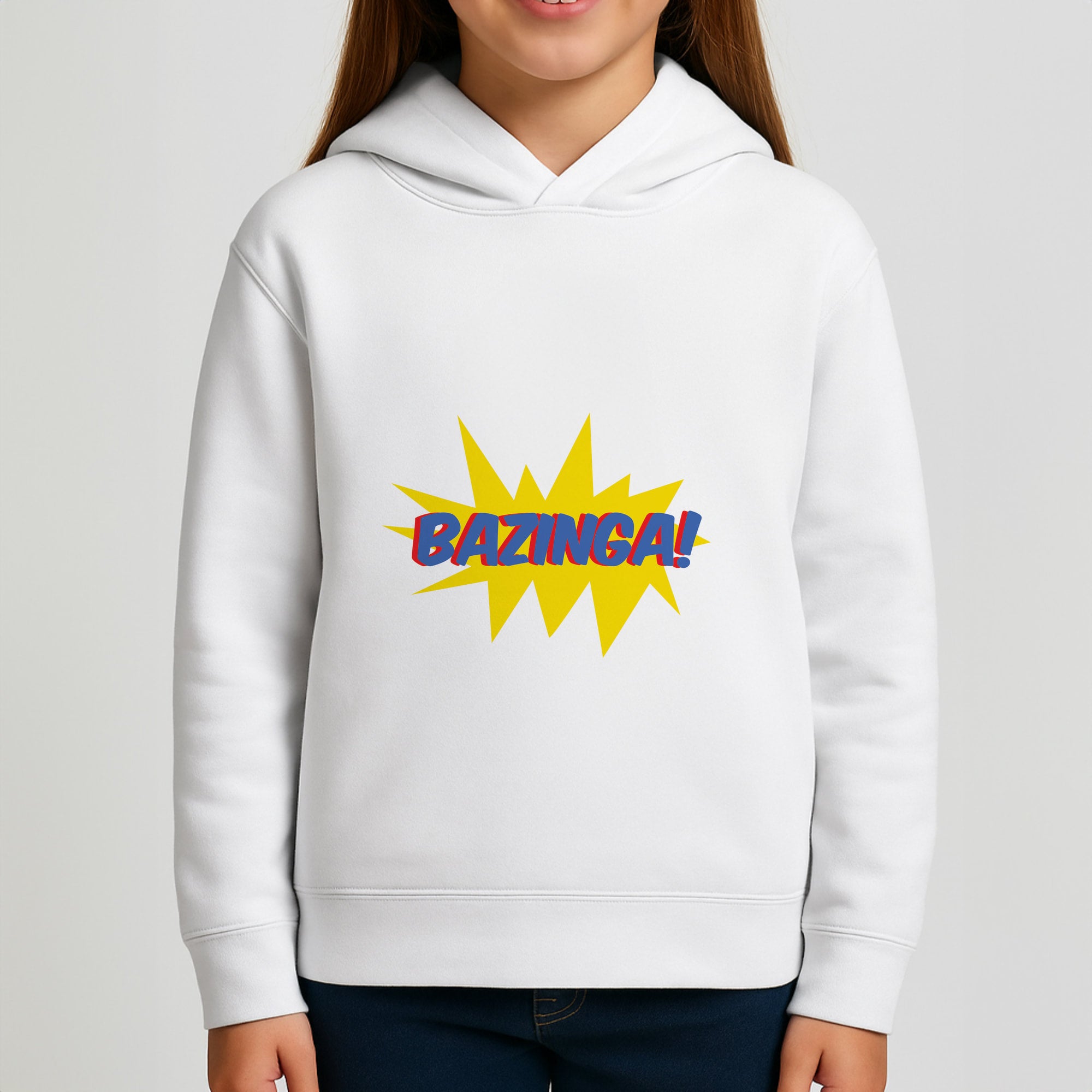 Bazinga! - TV Quotes Girls Hoodie
