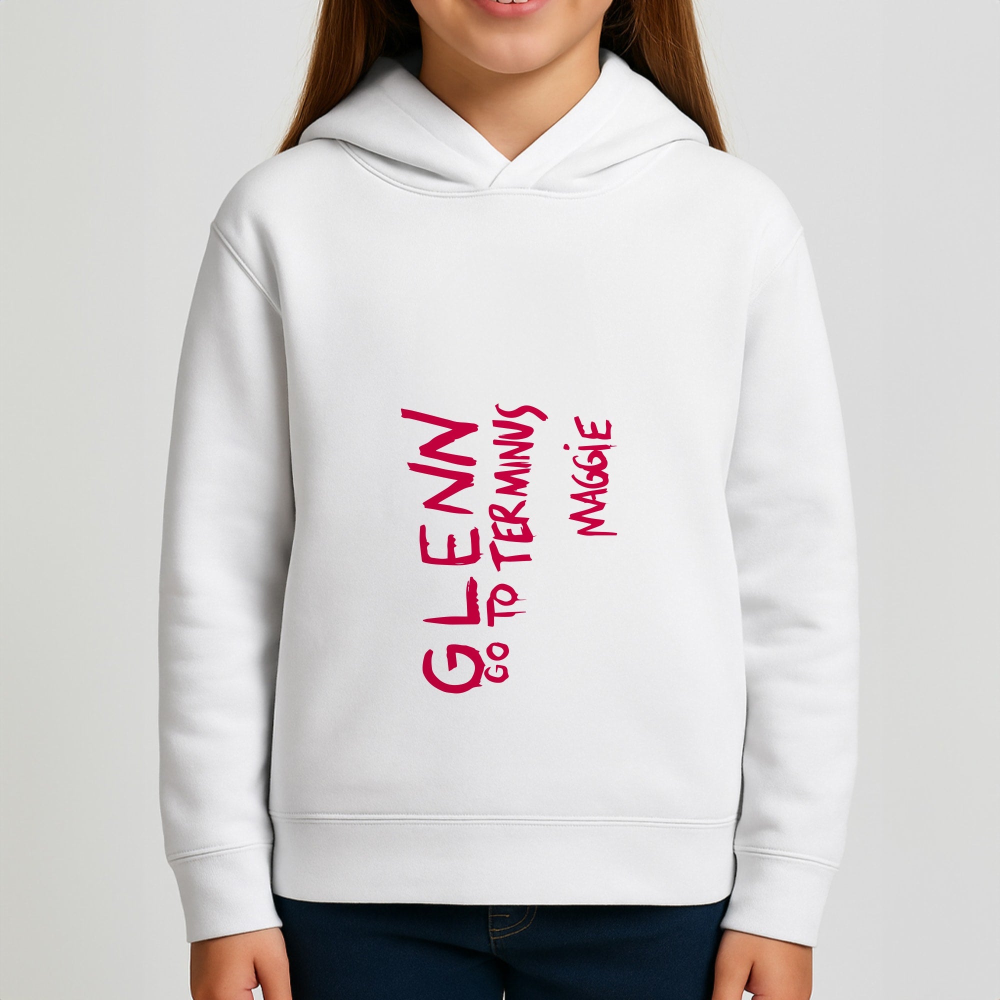 Message For Glenn - TWD Girls Hoodie