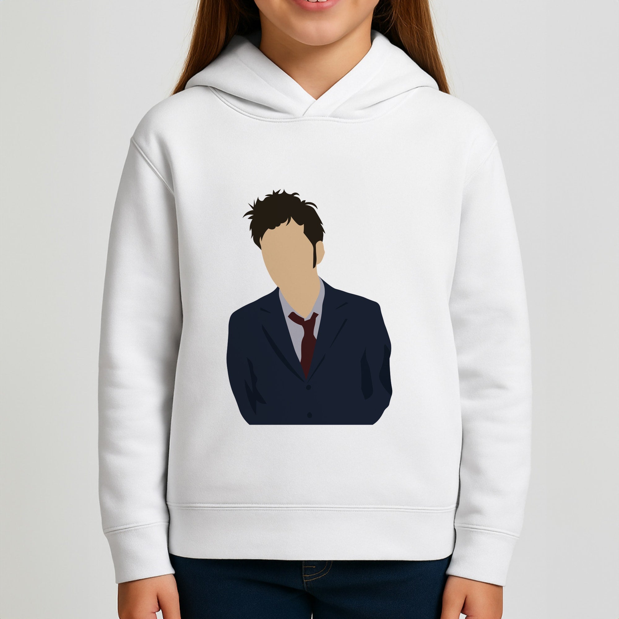 Tennant - The Doctor Girls Hoodie