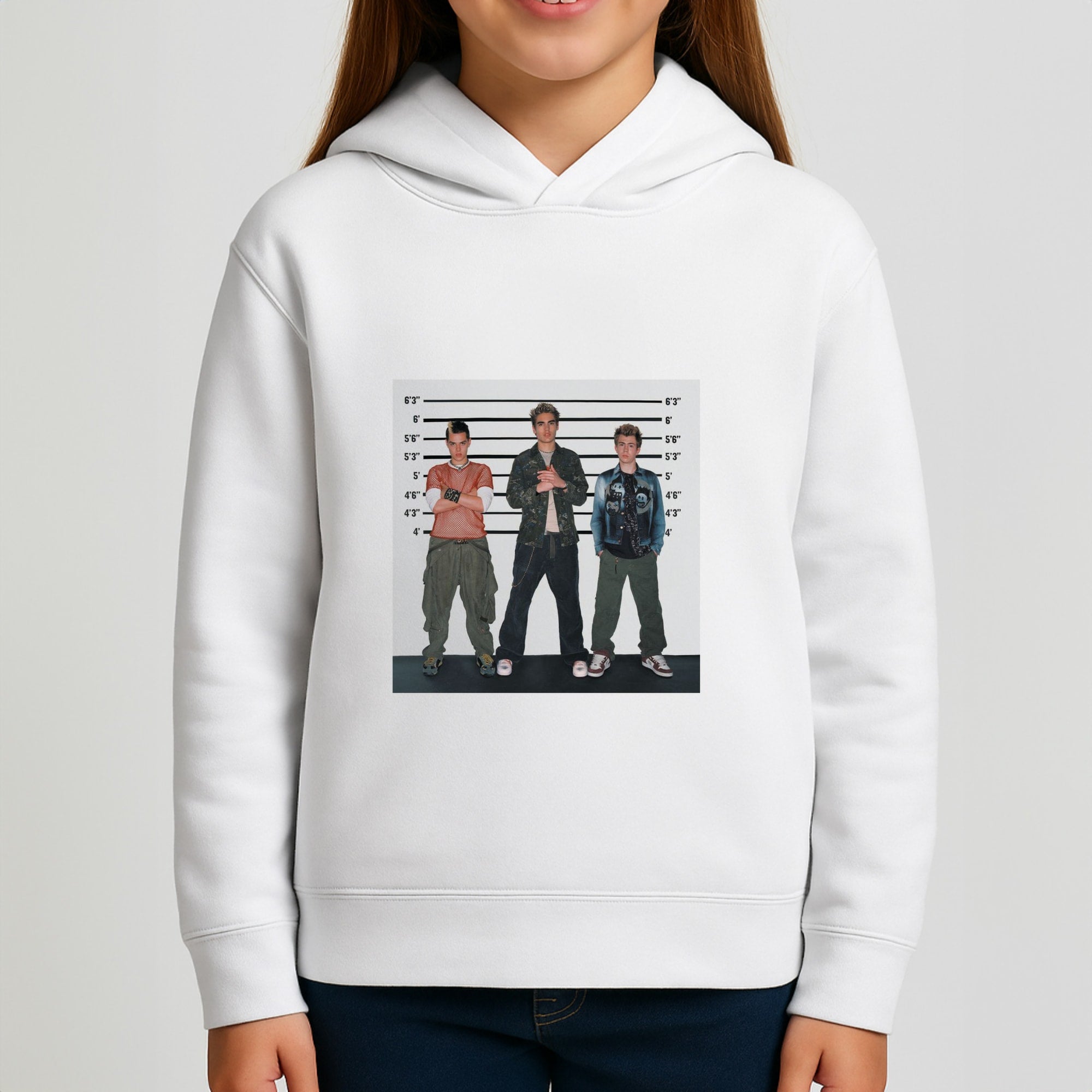 Height Chart - Bust Band Girls Hoodie