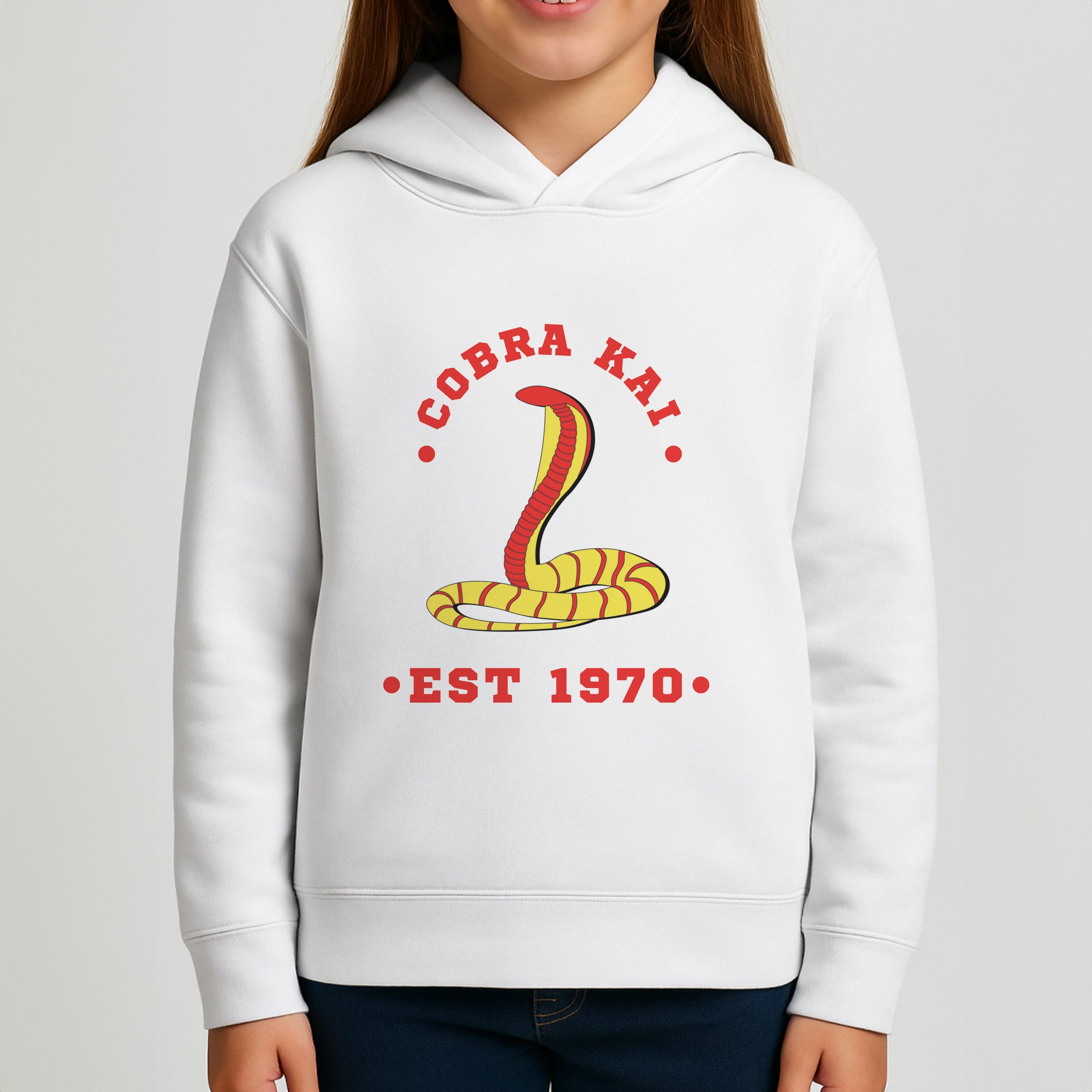 Snake Est 1970 Girls Hoodie