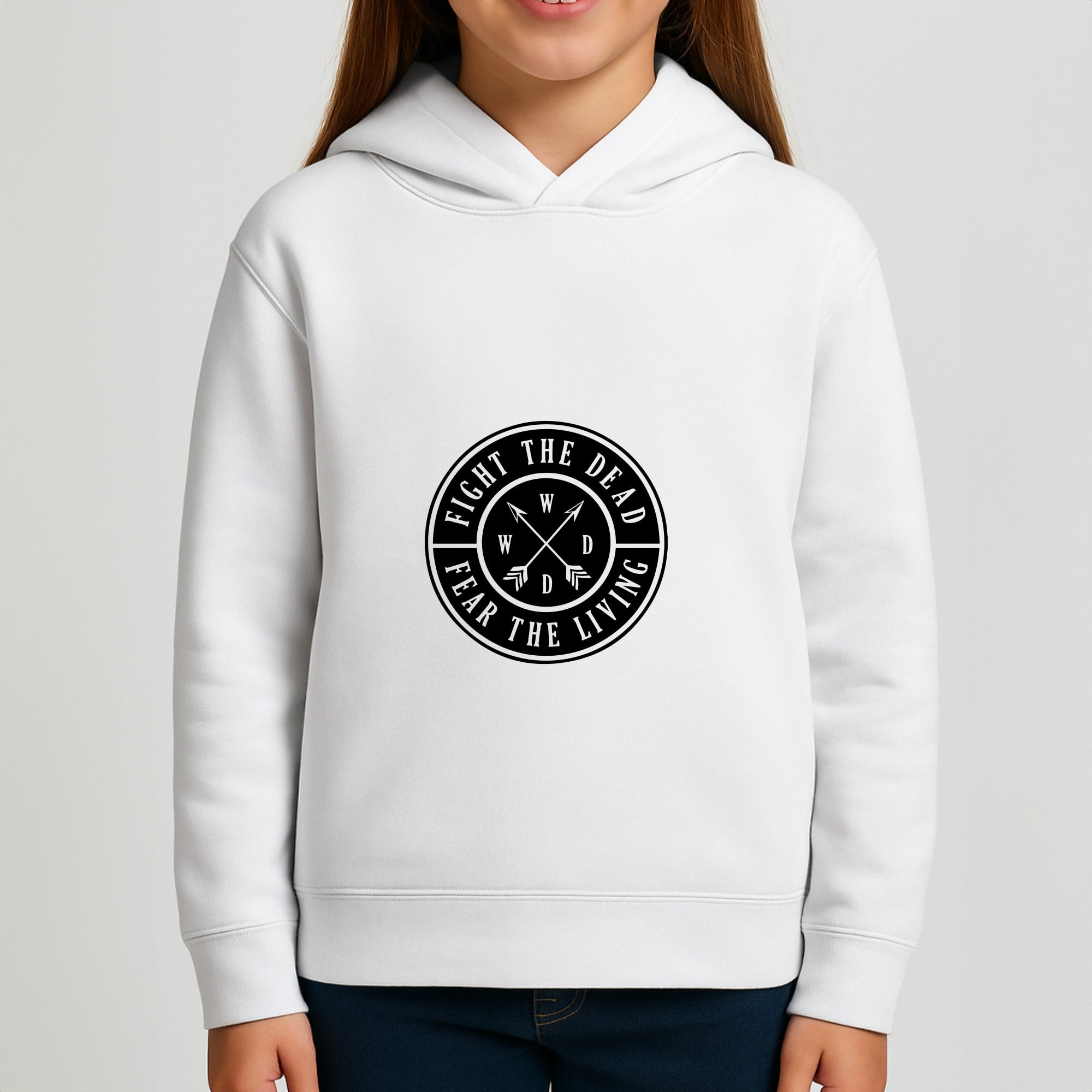 Fight The Dead, Fear The Living - TWD Girls Hoodie