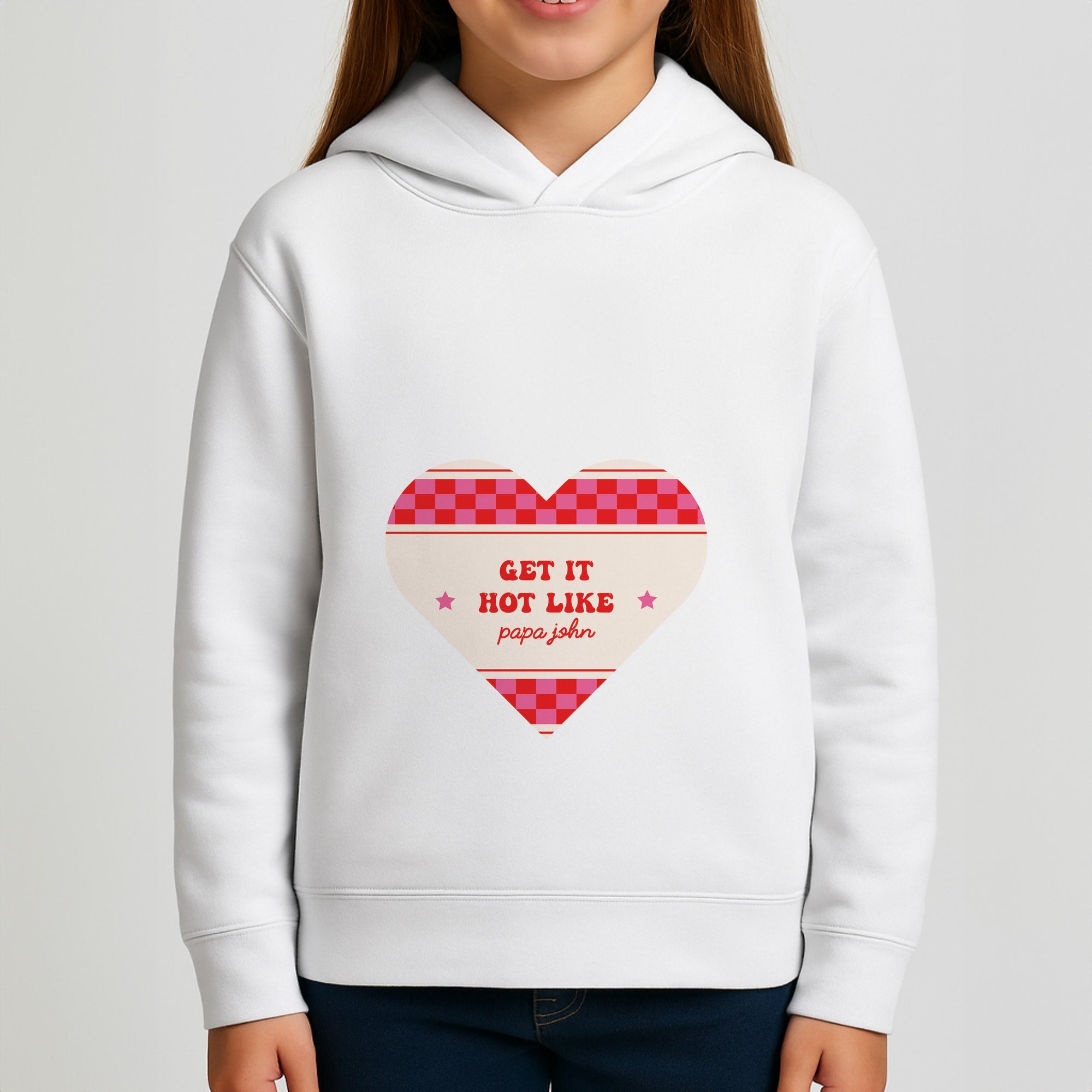 Get It Hot Like Papa John - Chappell Girls Hoodie