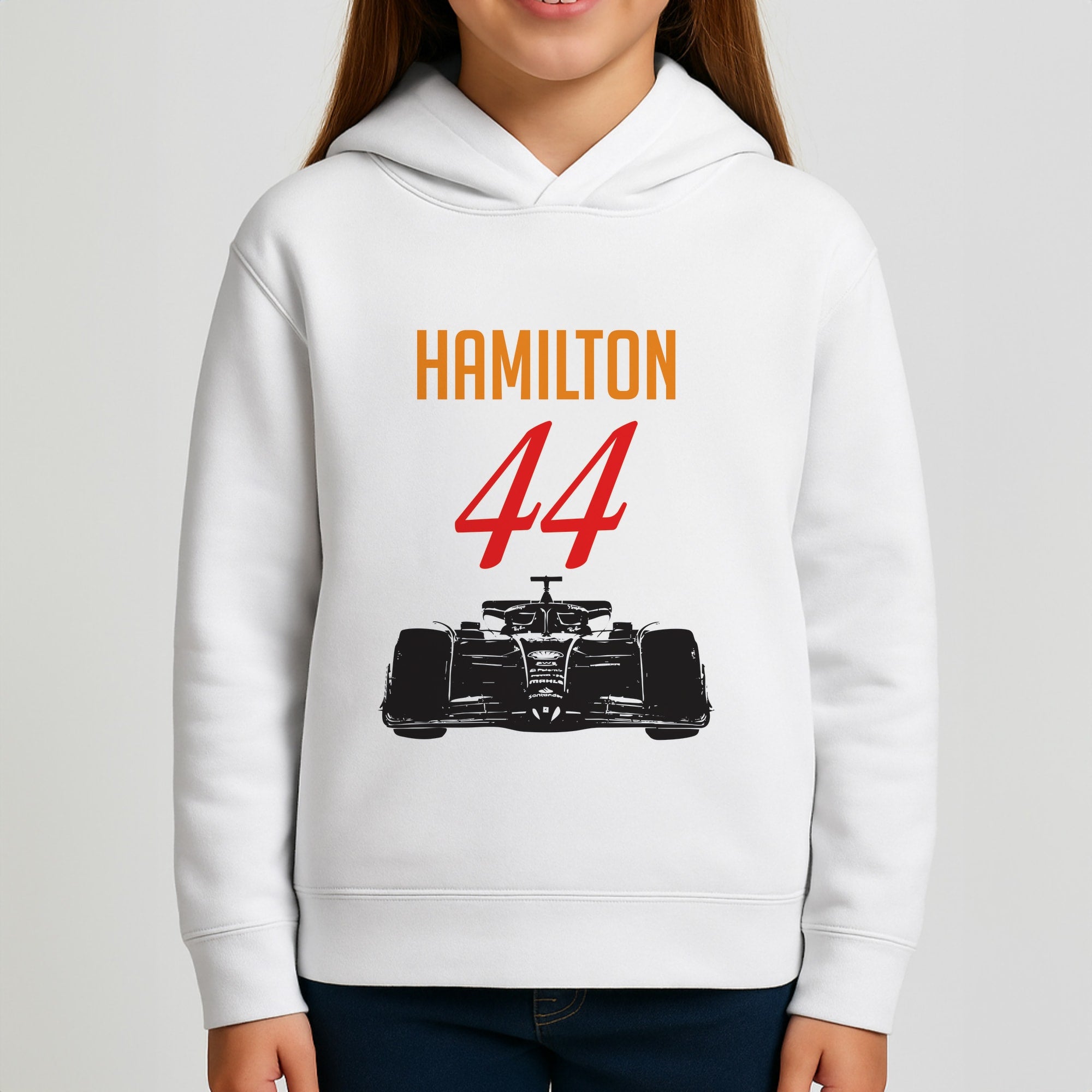 F1 Car Hamilton Girls Hoodie